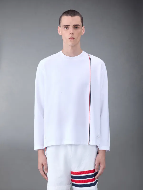 JERSEY OVERSIZED TEE sold by Thom Browne