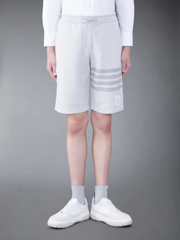 DOUBLE FACE KNIT 4-BAR SWEATSHORTS sold by Thom Browne