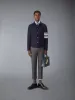 WOOL CASHMERE 4-BAR UTILITY  JACKET sold by Thom Browne