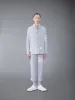 TWEED FRAY 4-BAR SHIRT JACKET sold by Thom Browne