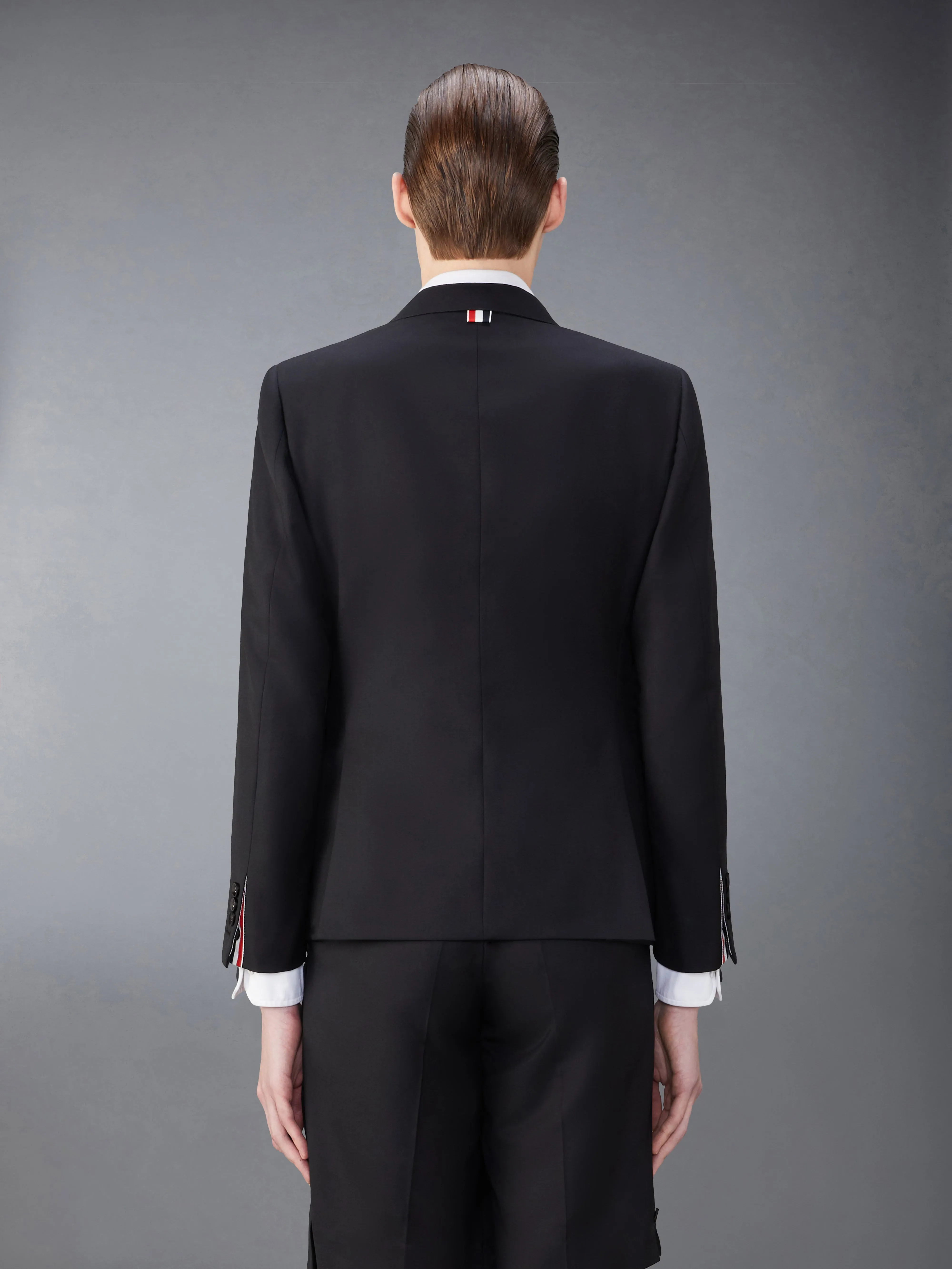 TWILL WOOL COMBO COLLAR CLASSIC SPORT COAT sold by Thom Browne product image thumbnail 2