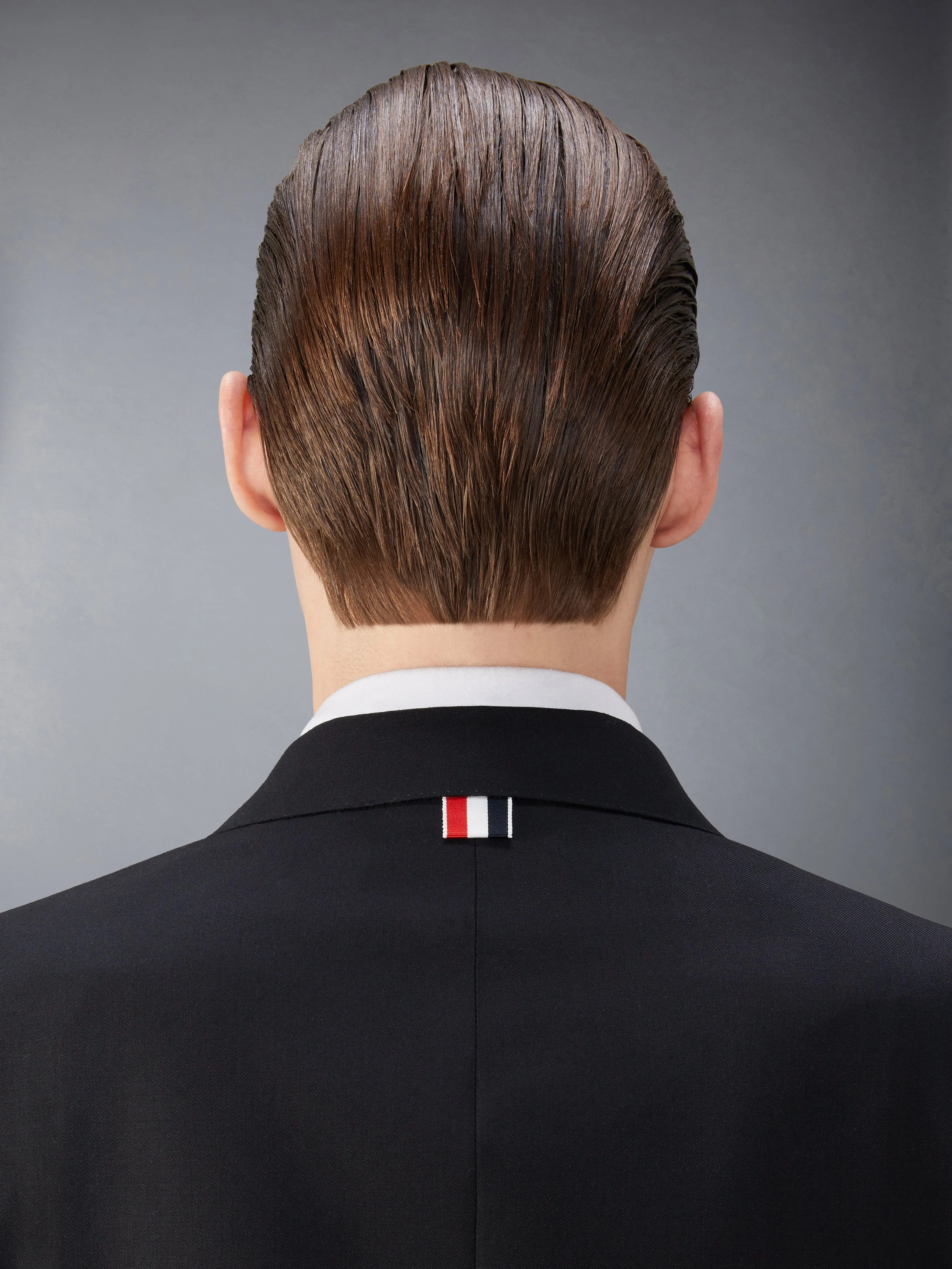 TWILL WOOL COMBO COLLAR CLASSIC SPORT COAT sold by Thom Browne product image thumbnail 4