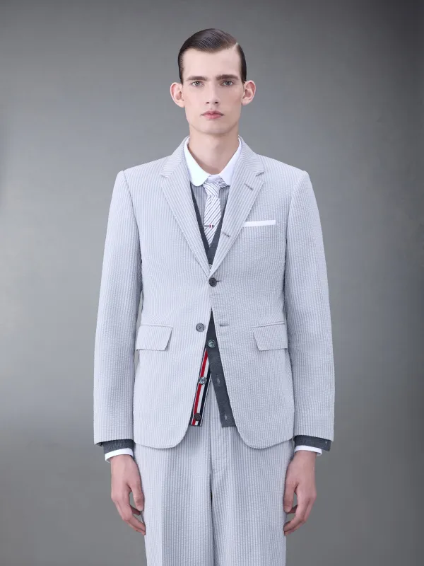CLASSIC SEERSUCKER SPORT COAT sold by Thom Browne
