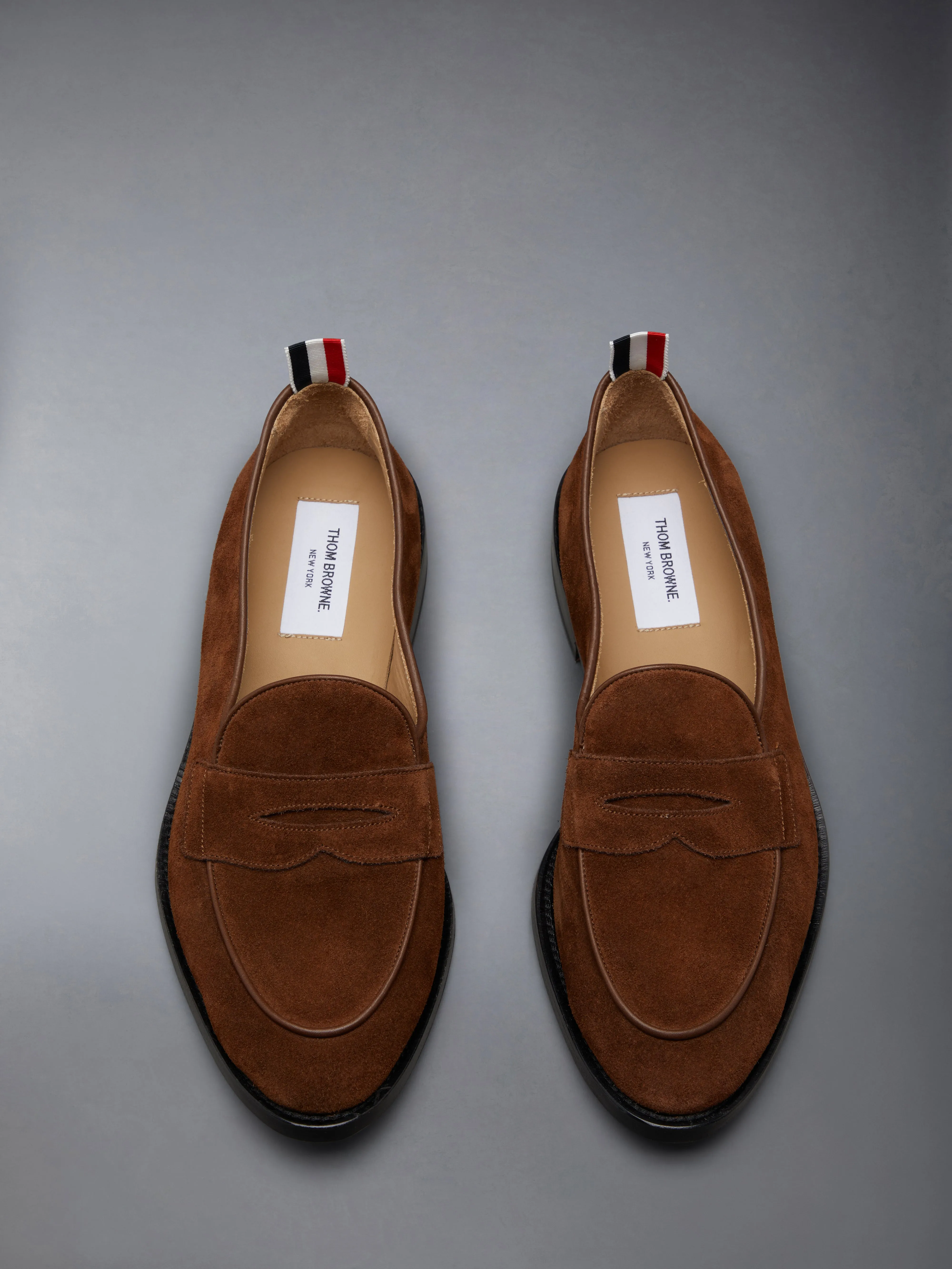 SUEDE VARSITY PENNY LOAFER sold by Thom Browne product image thumbnail 5