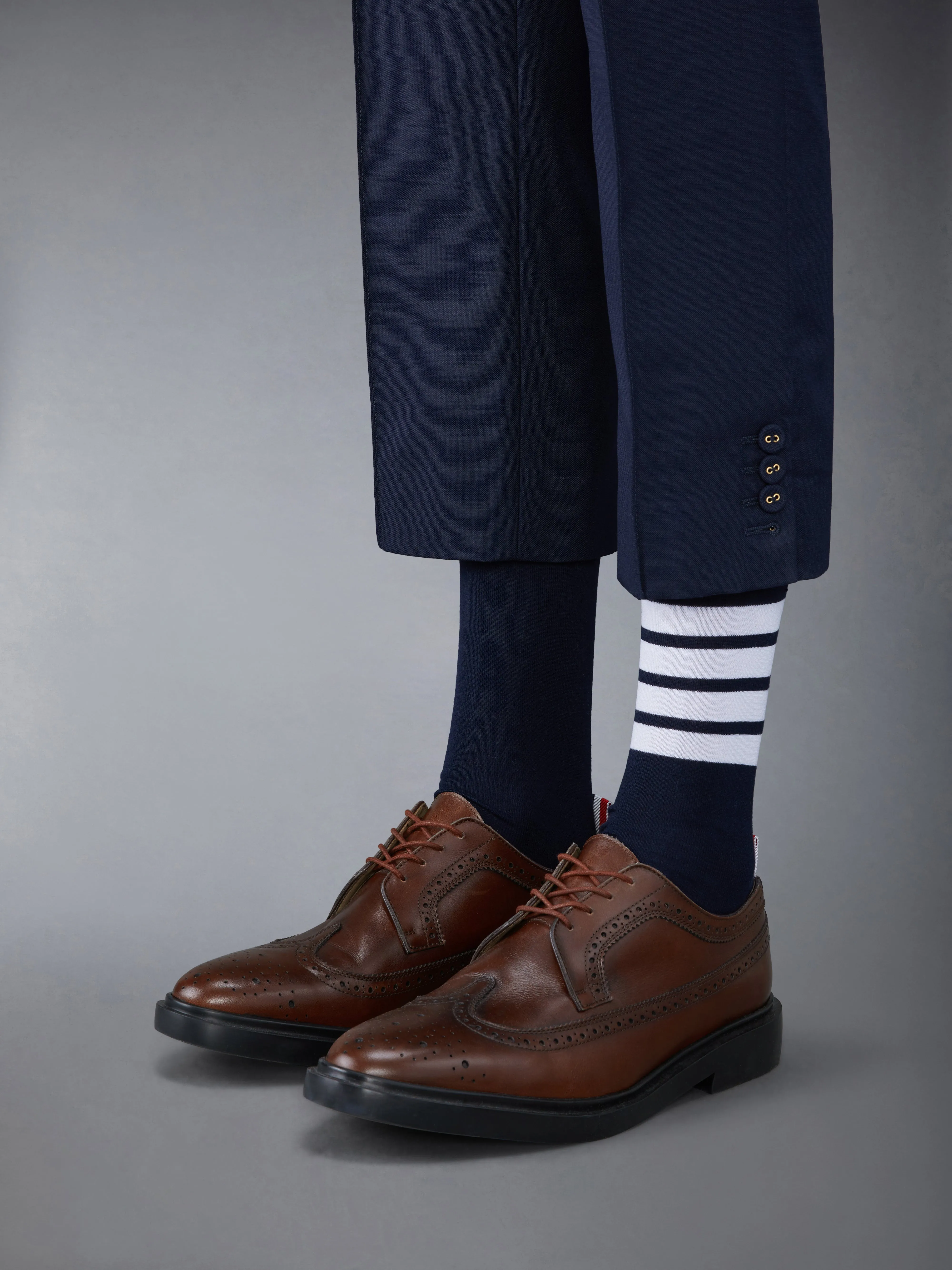 RUBBER SOLE CLASSIC LONGWING BROGUE sold by Thom Browne product image thumbnail 4