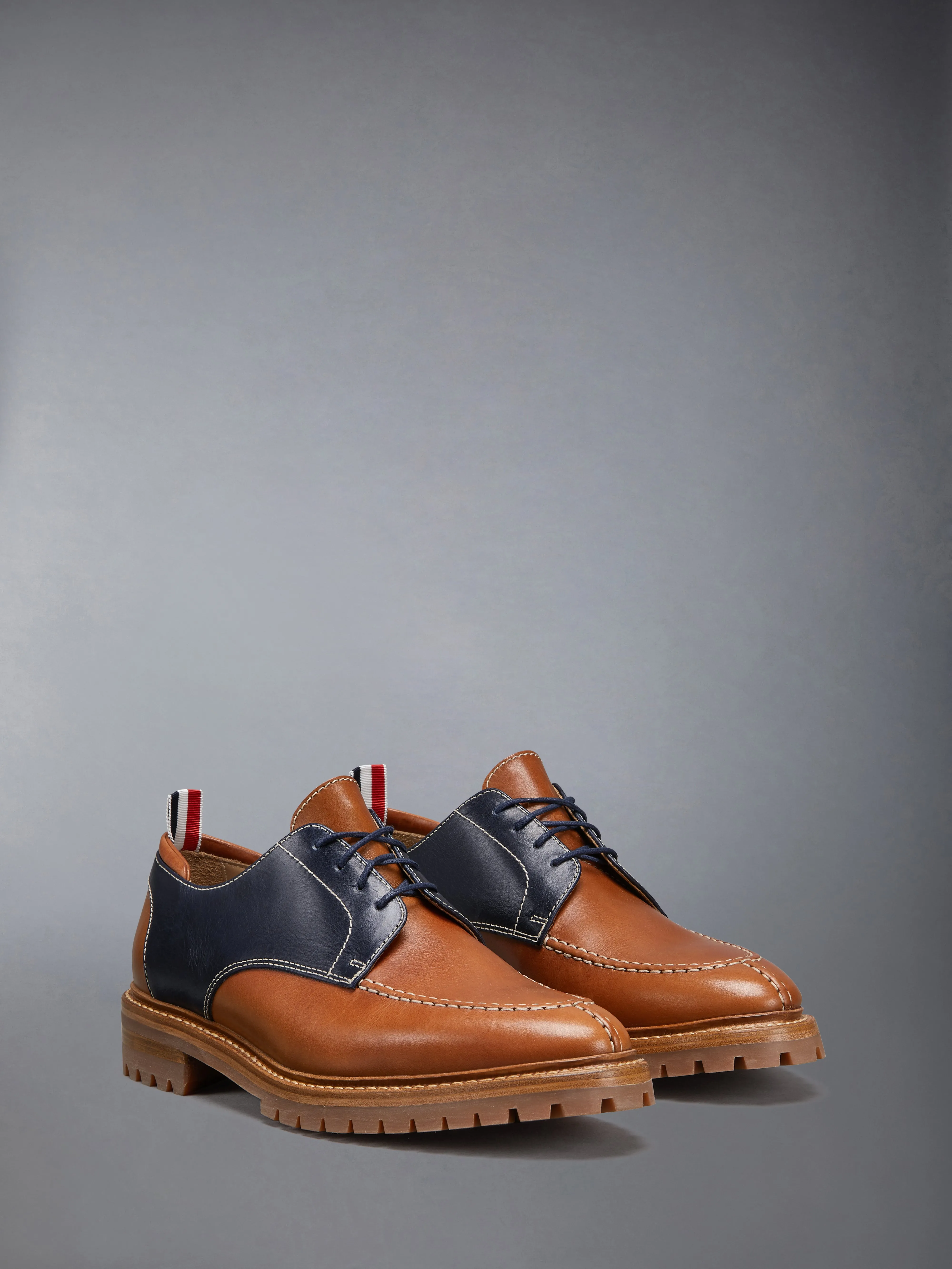 VACCHETTA GOODYEAR COMMANDO SOLE APRON STITCH DERBY sold by Thom Browne product image thumbnail 2