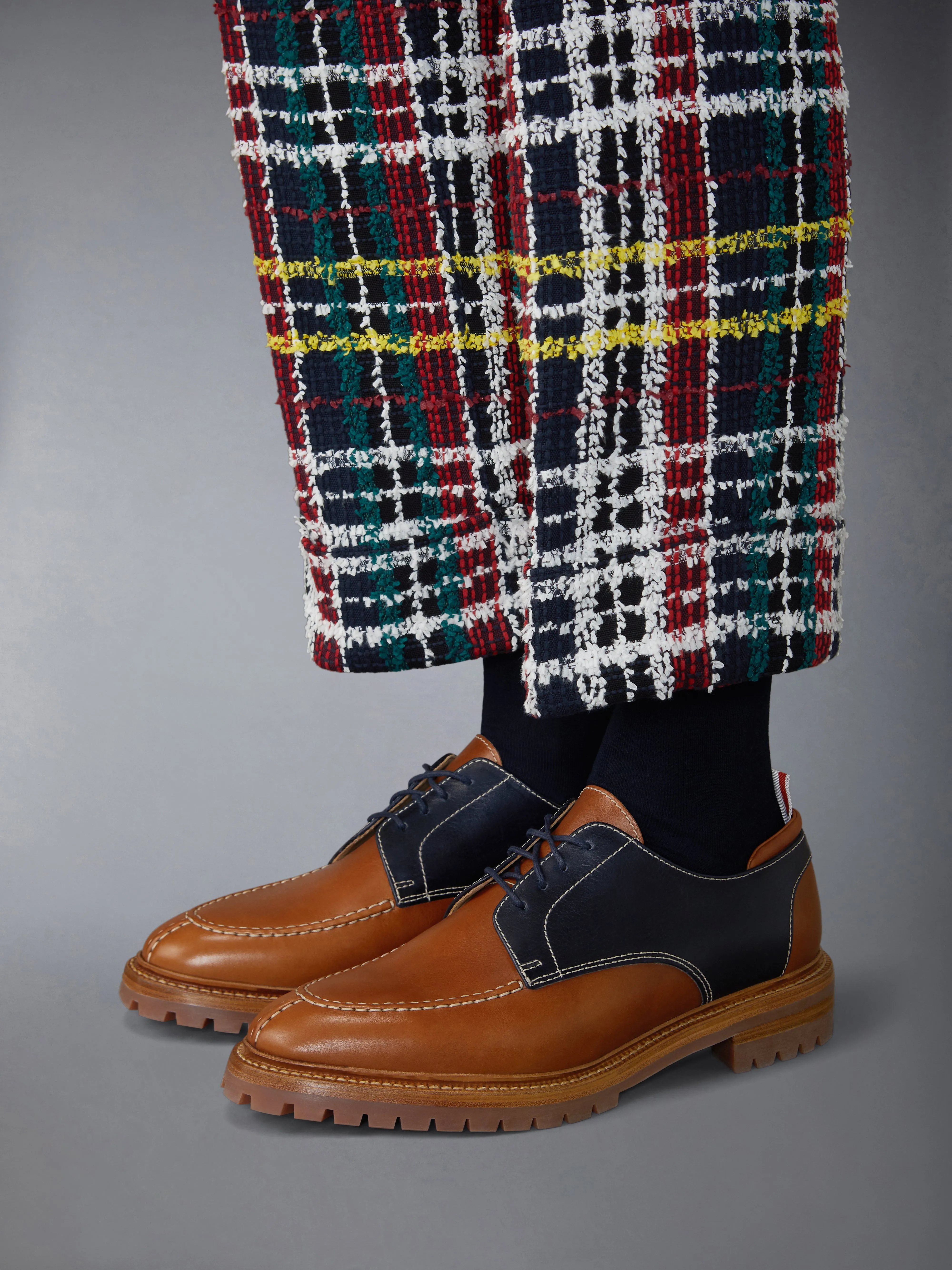 VACCHETTA GOODYEAR COMMANDO SOLE APRON STITCH DERBY sold by Thom Browne product image thumbnail 4