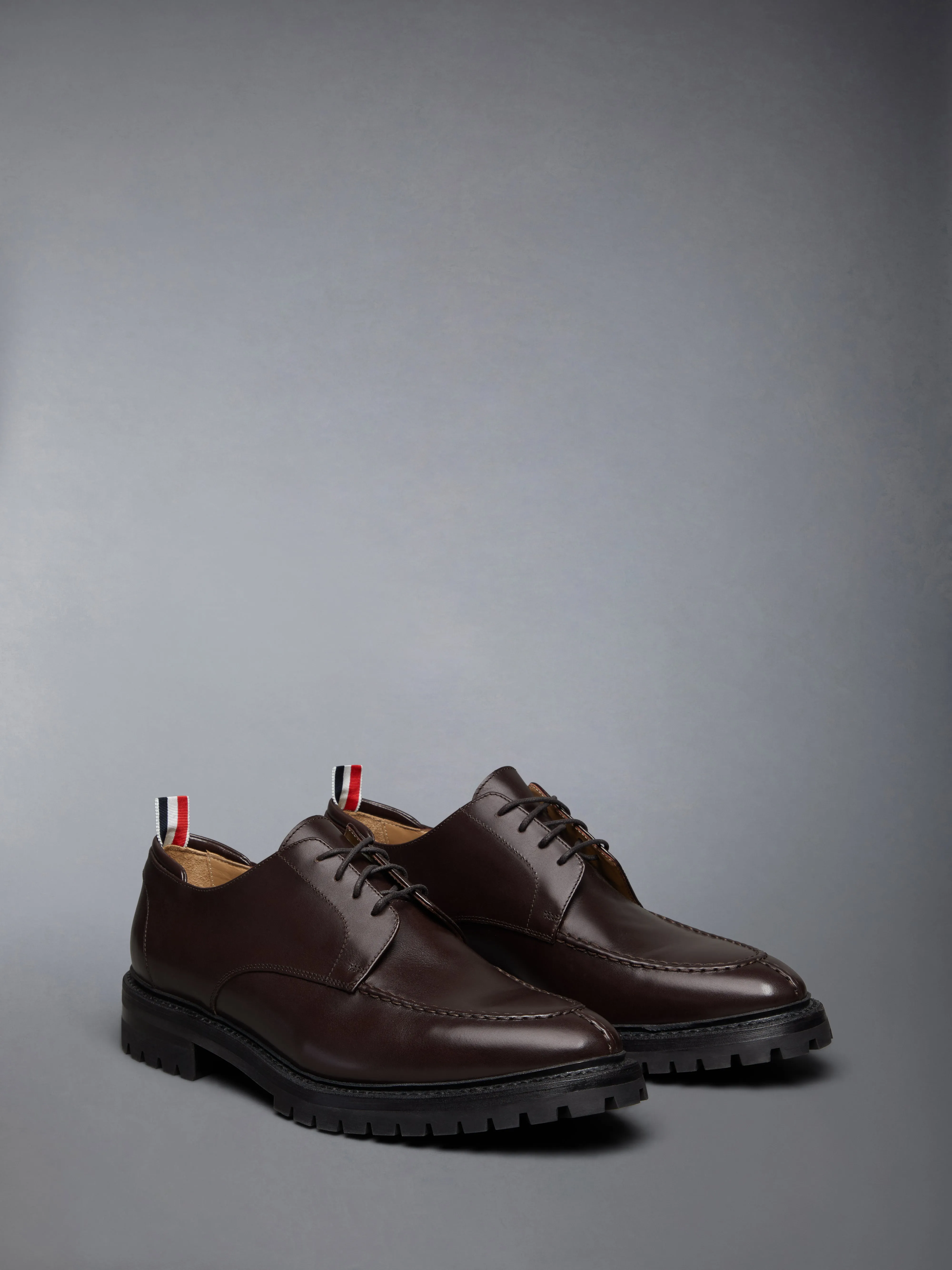 CLASSIC CALF COMMANDO SOLE APRON STITCH DERBY sold by Thom Browne product image thumbnail 2