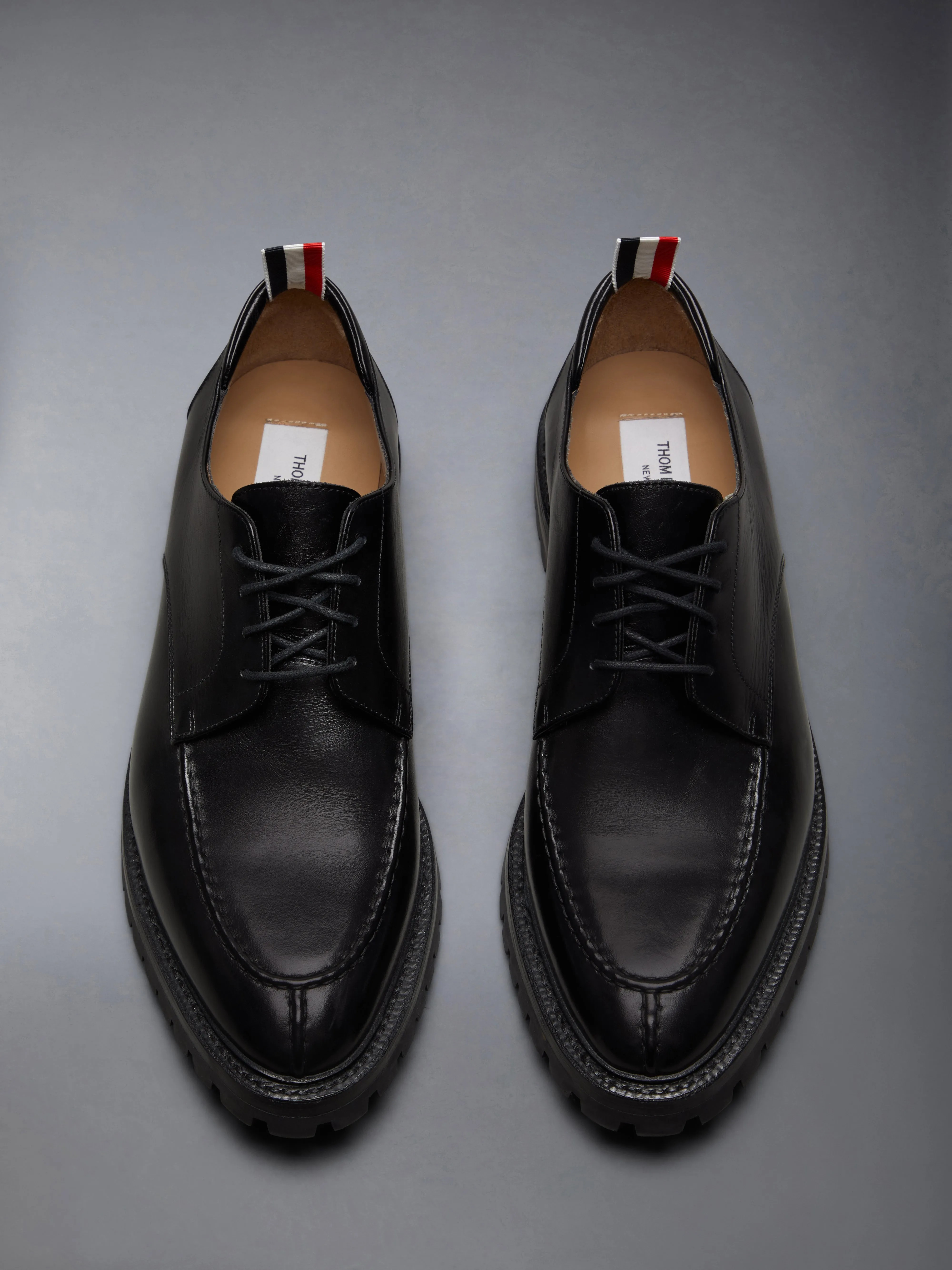 CLASSIC CALF COMMANDO SOLE APRON STITCH DERBY sold by Thom Browne product image thumbnail 5