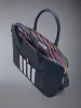 PEBBLE GRAIN 4-BAR BRIEFCASE sold by Thom Browne