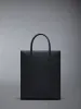 PEBBLE GRAIN 4-BAR TOTE sold by Thom Browne