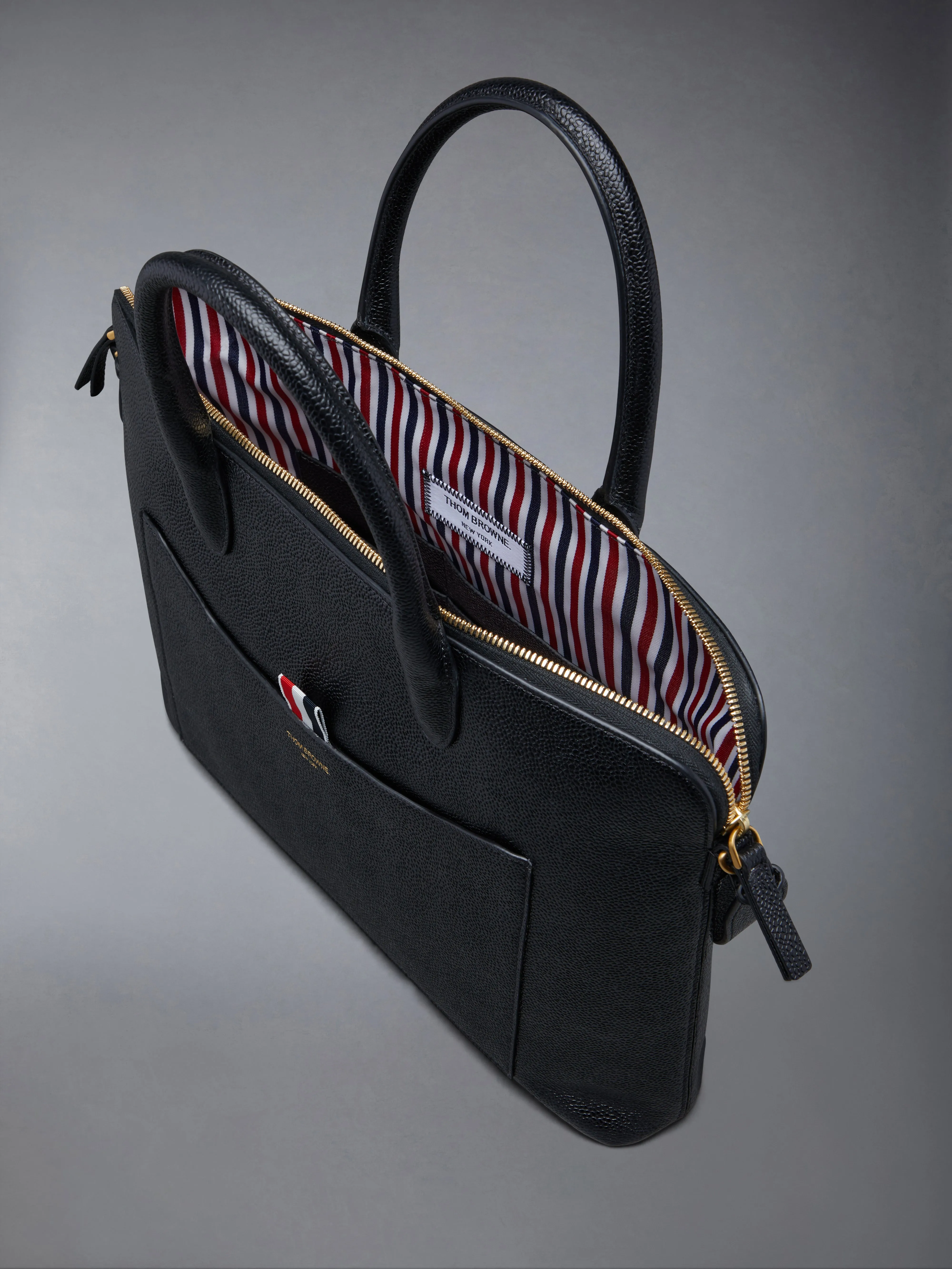 PEBBLE GRAIN BRIEFCASE sold by Thom Browne product image thumbnail 5