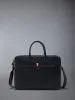 PEBBLE GRAIN DOUBLE COMPARTMENT BUSINESS BAG sold by Thom Browne