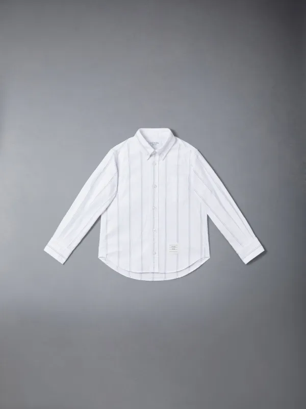 STRIPED OXFORD CLASSIC SHIRT sold by Thom Browne
