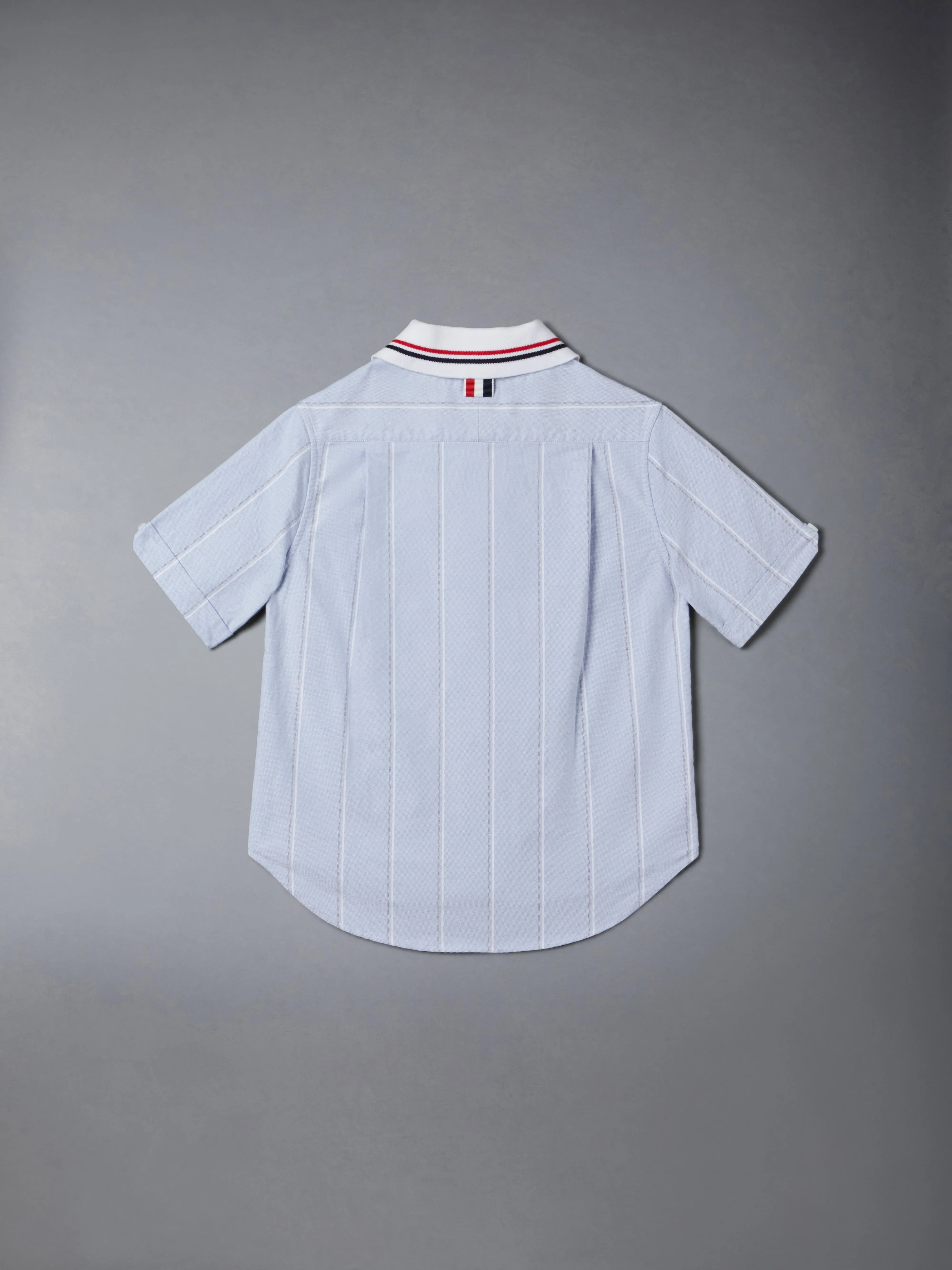 STRIPED OXFORD POLO SHIRT sold by Thom Browne product image thumbnail 3