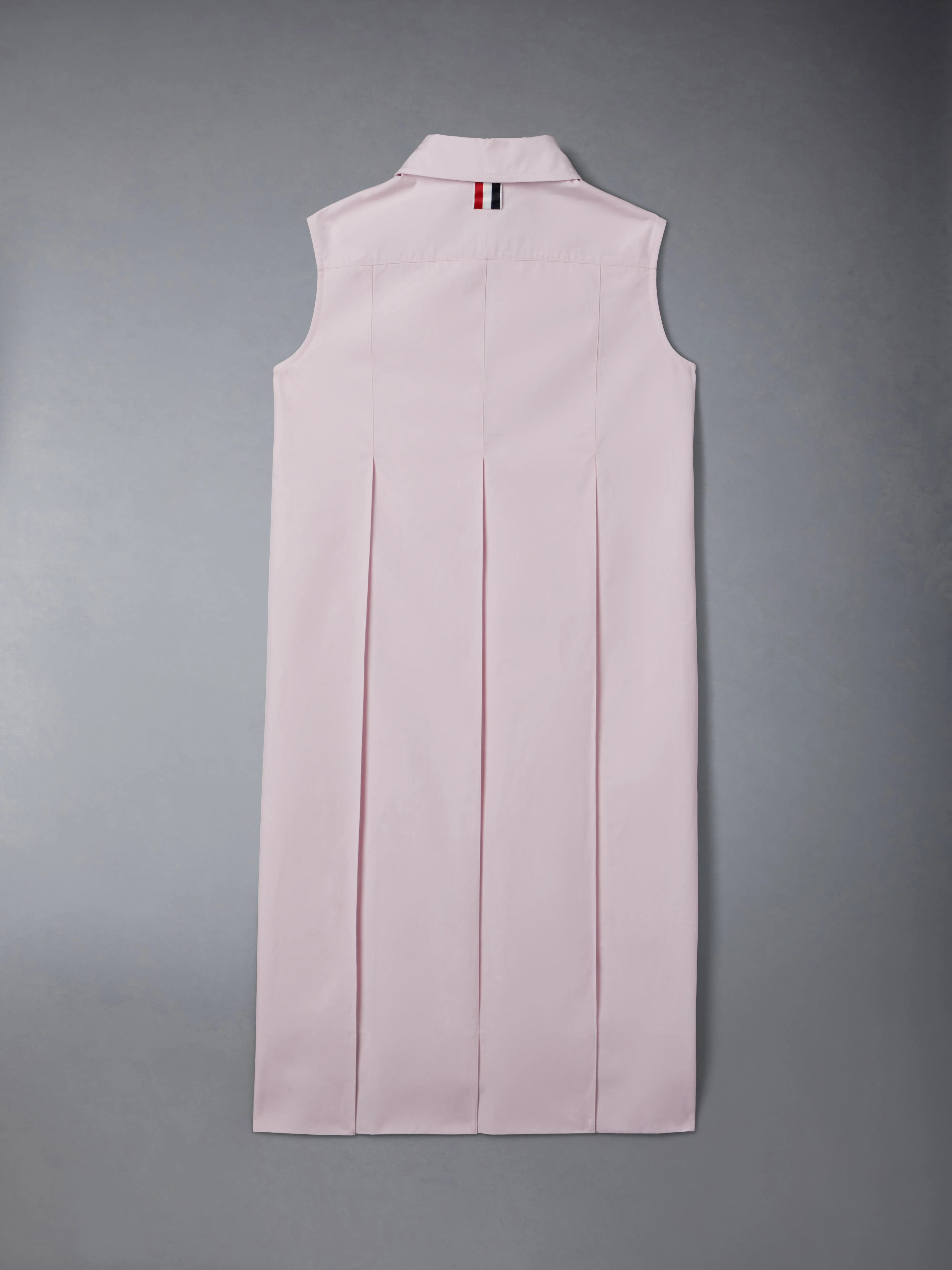 SOLID POPLIN WIDE PLEATED SHIRTDRESS sold by Thom Browne product image thumbnail 3