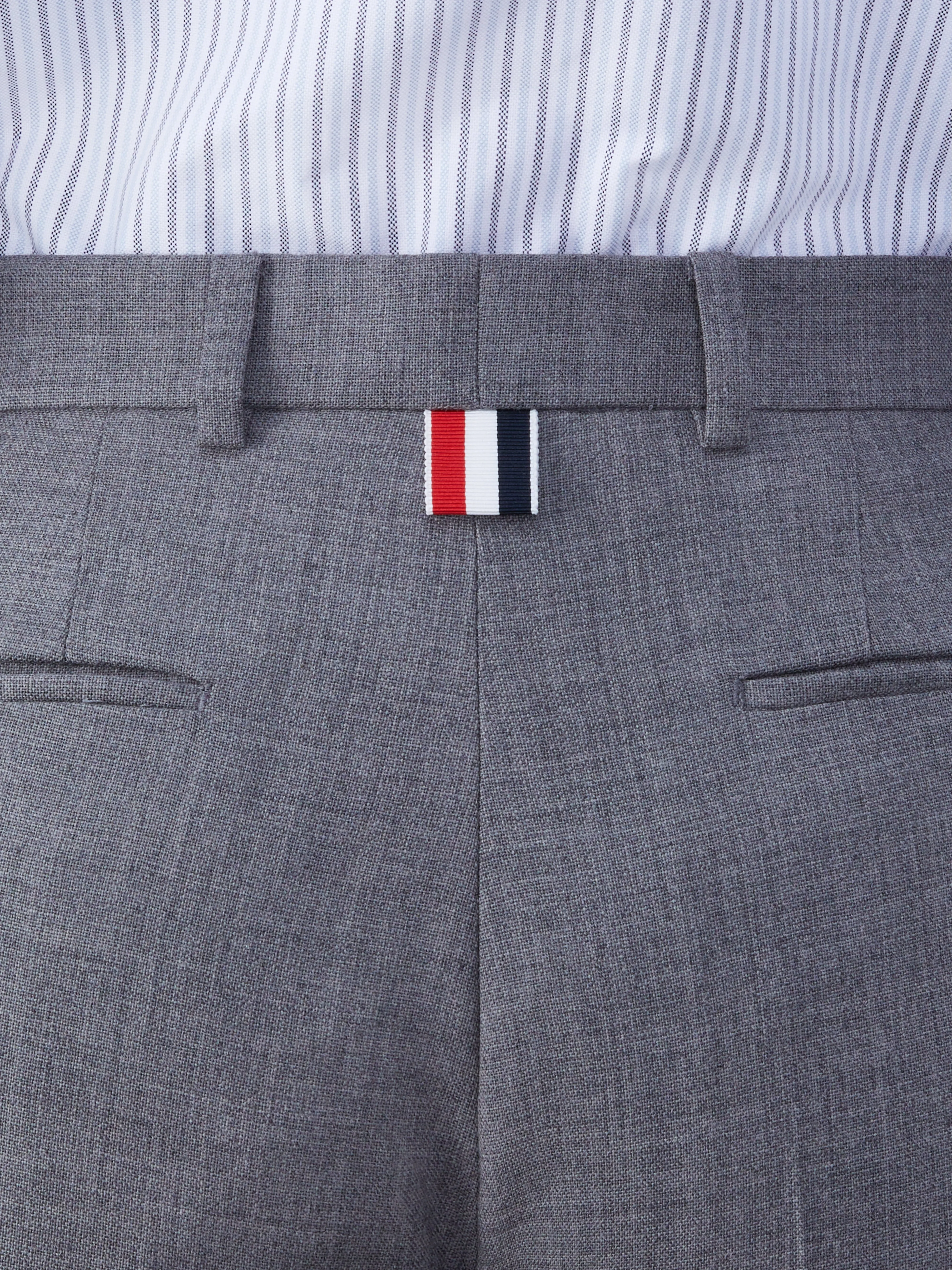 FRESCO LOW RISE CIGARETTE TROUSER sold by Thom Browne product image thumbnail 4