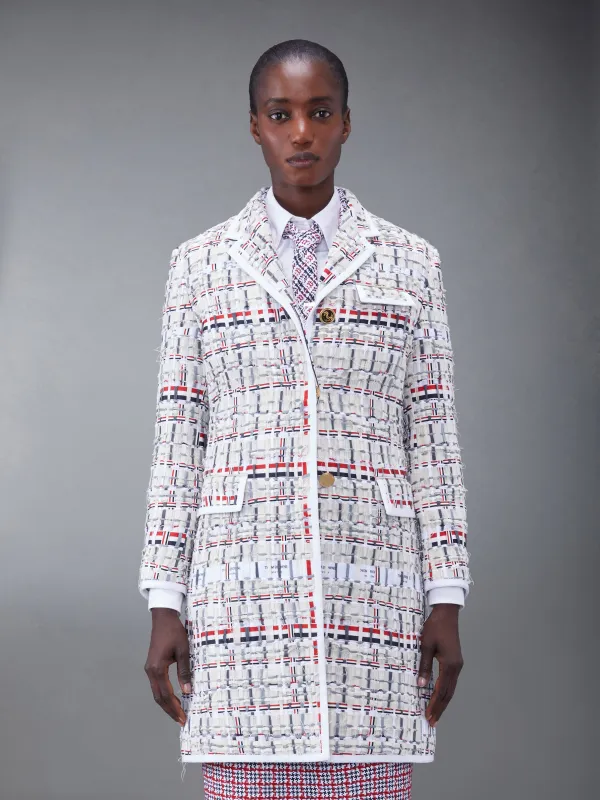 DECONSTRUCTED TWEED SLIM FIT SPORT COAT sold by Thom Browne