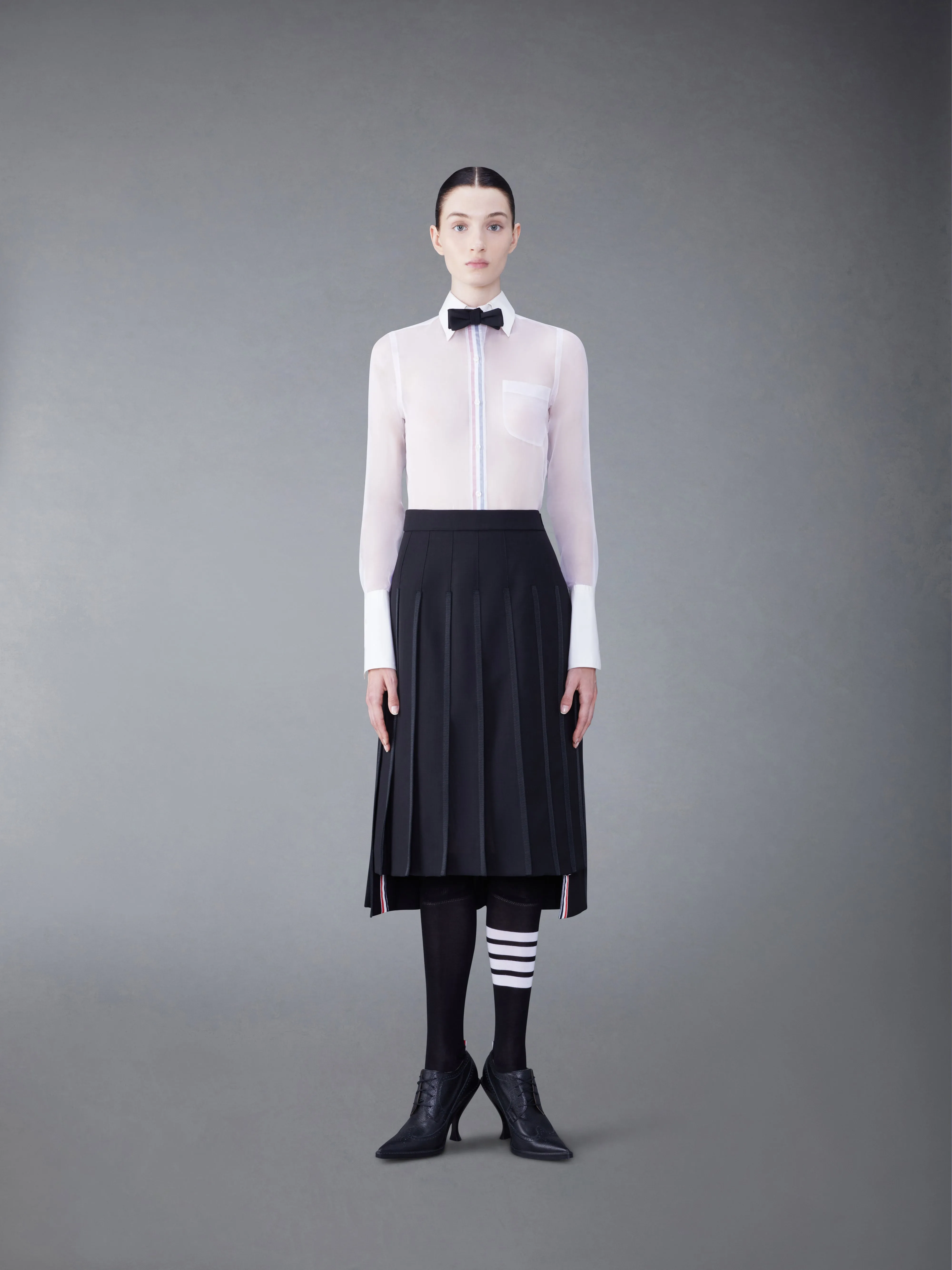 ORGANZA CLASSIC SHIRT sold by Thom Browne product image thumbnail 4