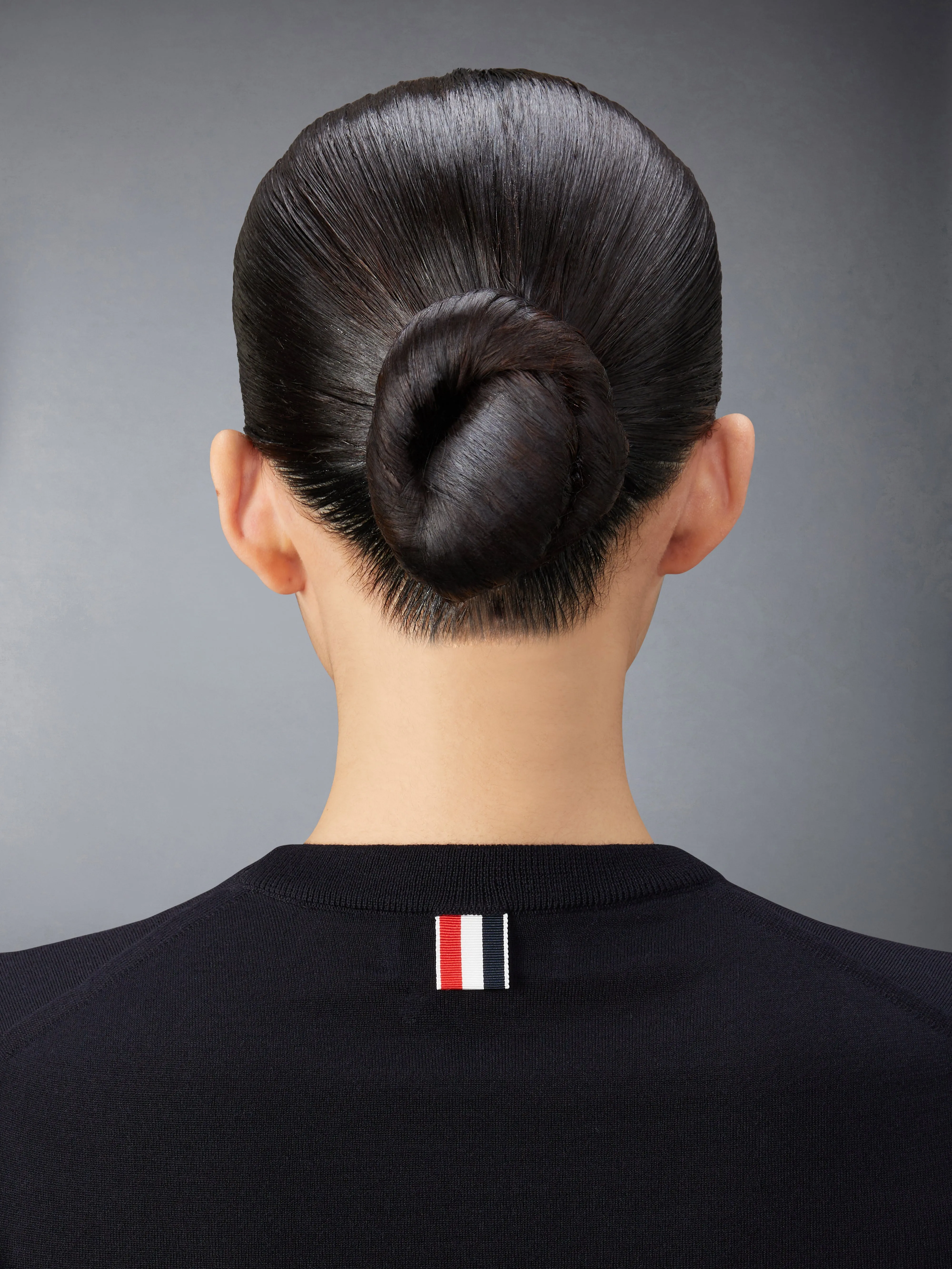 MERINO WOOL JERSEY STITCH 4-BAR TEE sold by Thom Browne product image thumbnail 5