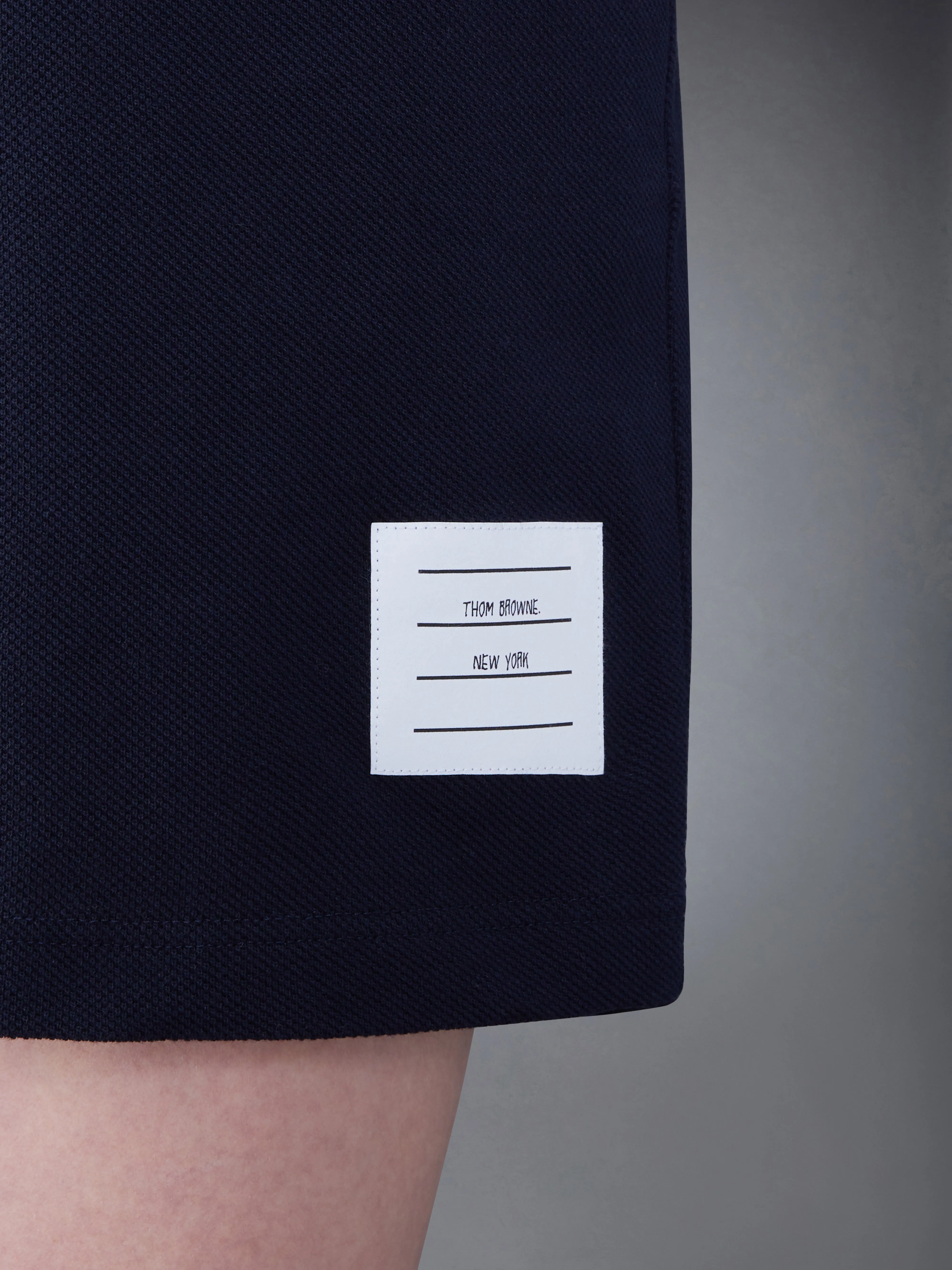 CLASSIC PIQUE STRIPE SHORTS sold by Thom Browne product image thumbnail 4