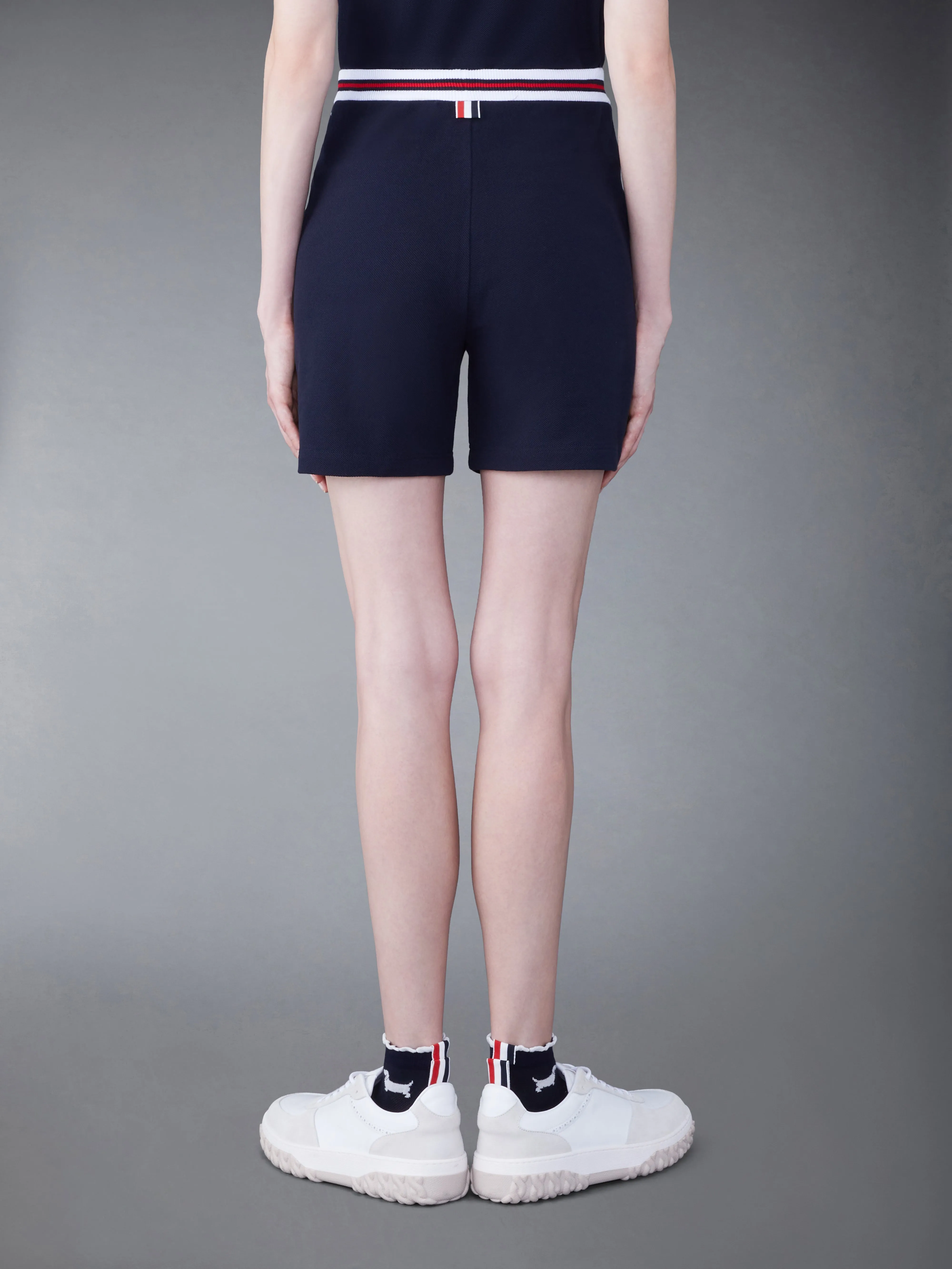 CLASSIC PIQUE STRIPE SHORTS sold by Thom Browne product image thumbnail 2