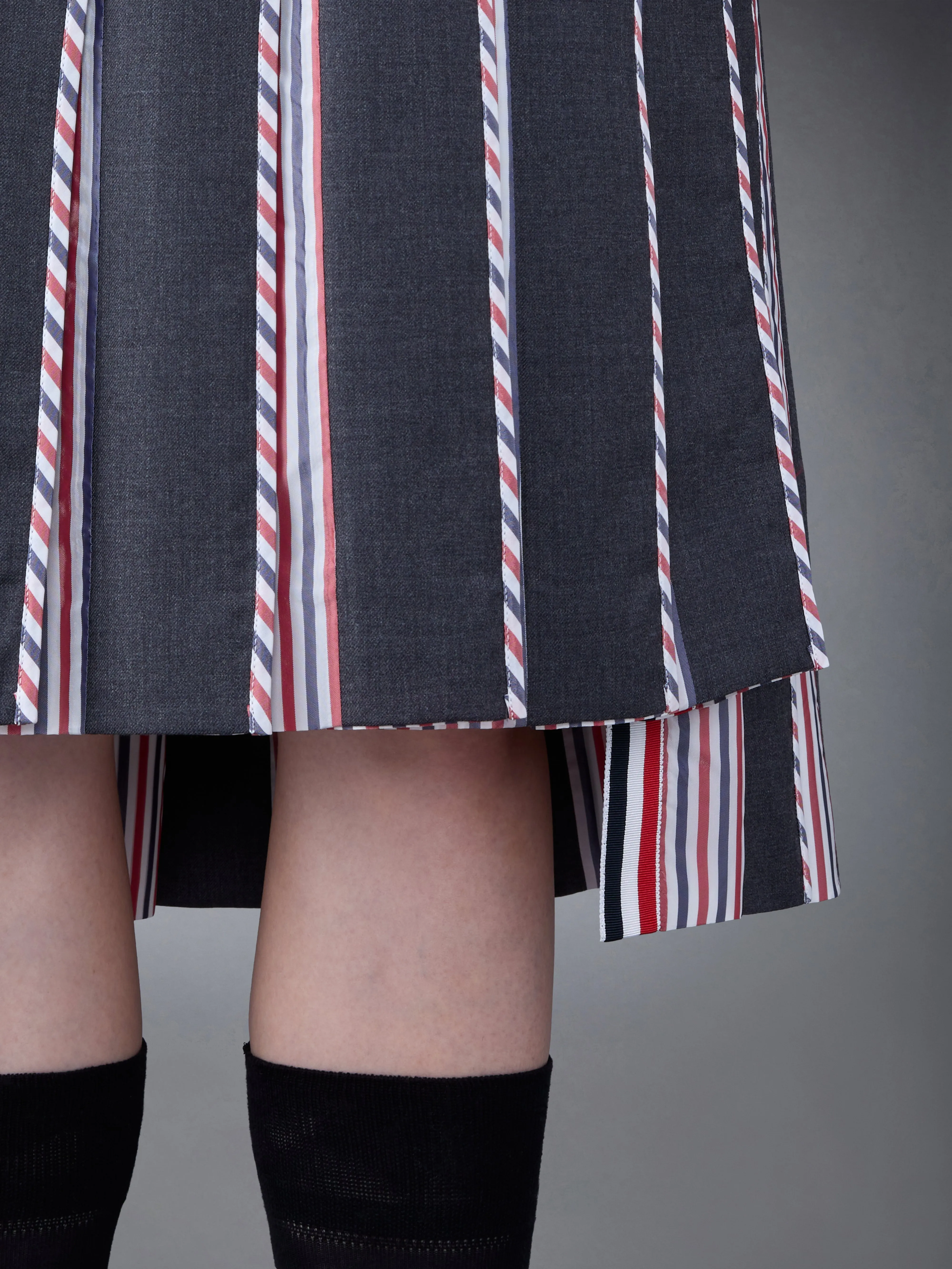 CLASSSIC TWILL PLEATED SKIRT sold by Thom Browne product image thumbnail 5