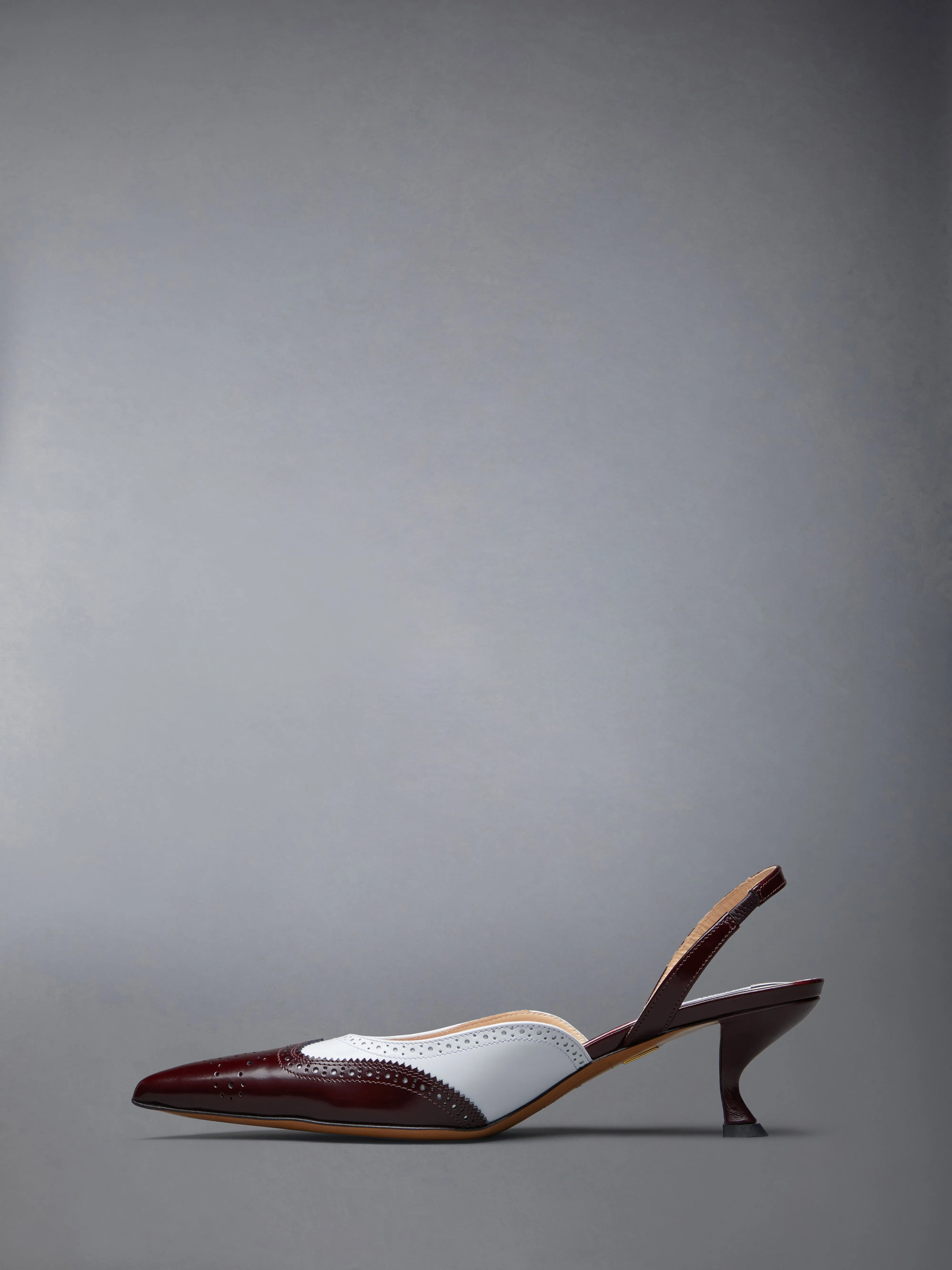 SPAZZOLATO WINGTIP SLINGBACK sold by Thom Browne product image thumbnail 3