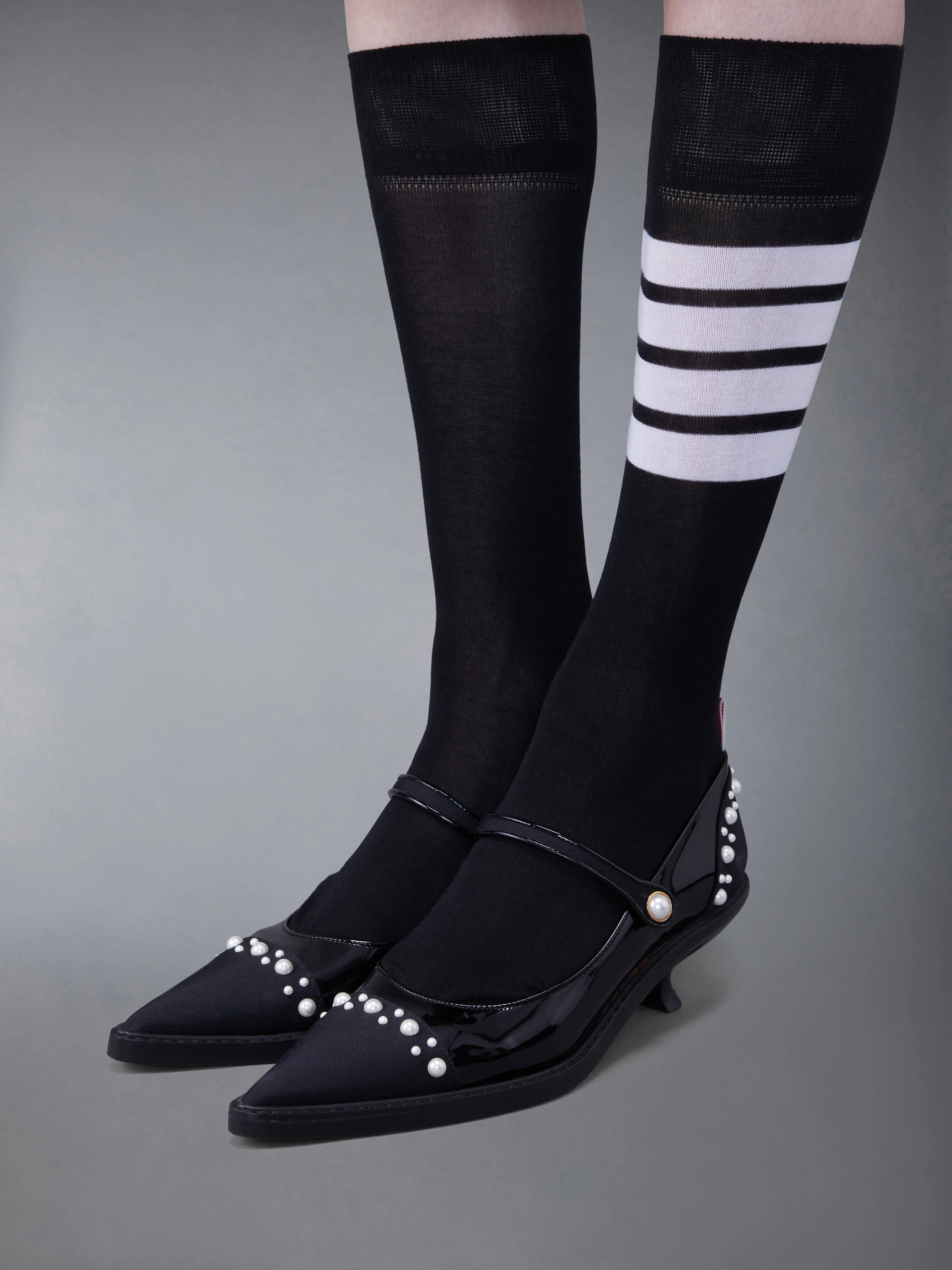 PEARLED PATENT THOM JOHN BROGUE sold by Thom Browne product image thumbnail 4