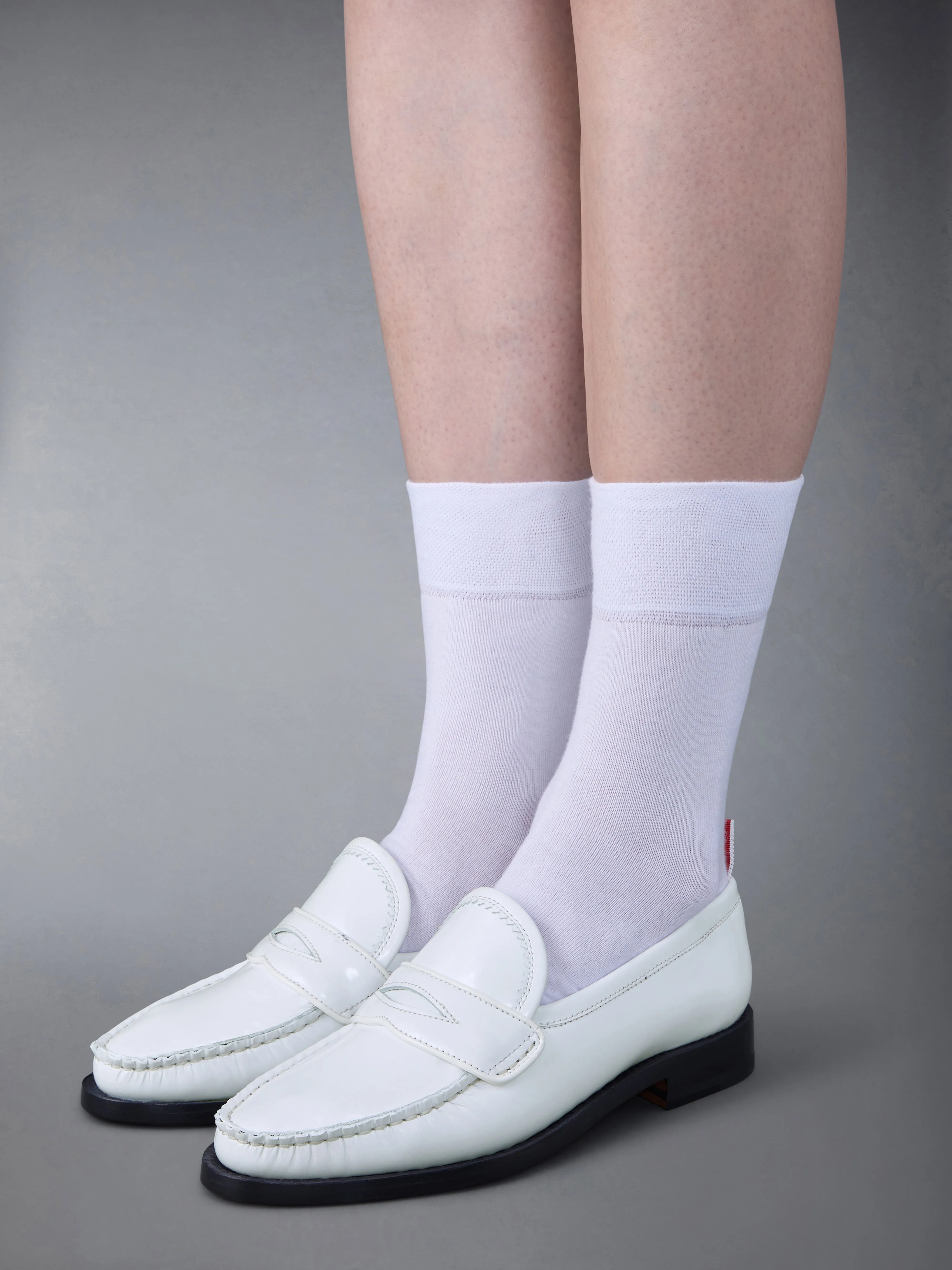 SPAZZOLATO PLEATED VARSITY LOAFER sold by Thom Browne product image thumbnail 4