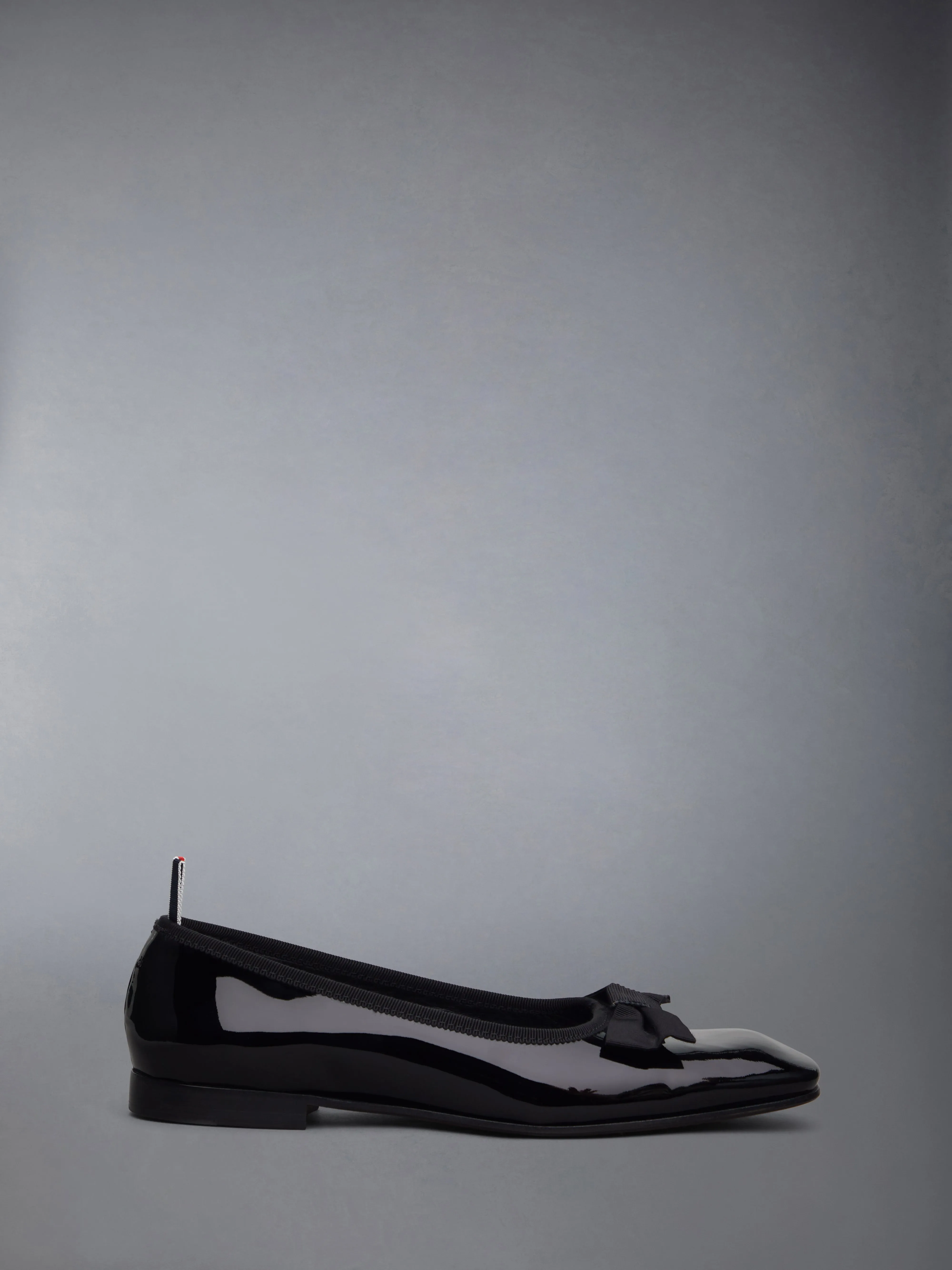 SOFT PATENT LEATHER SOLE OPERA BALLERINA sold by Thom Browne