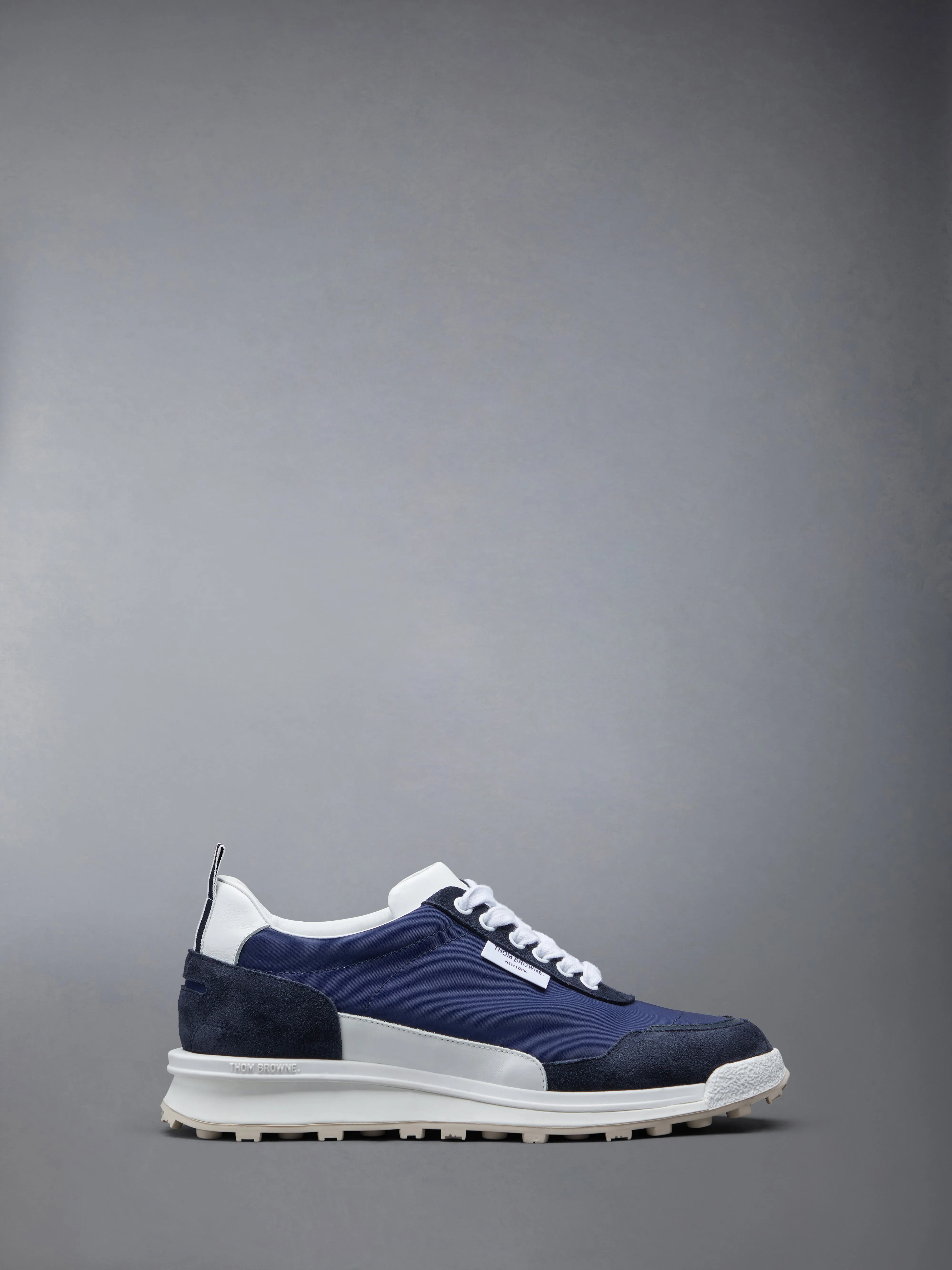 ECO NYLON ALUMNI SNEAKERS sold by Thom Browne