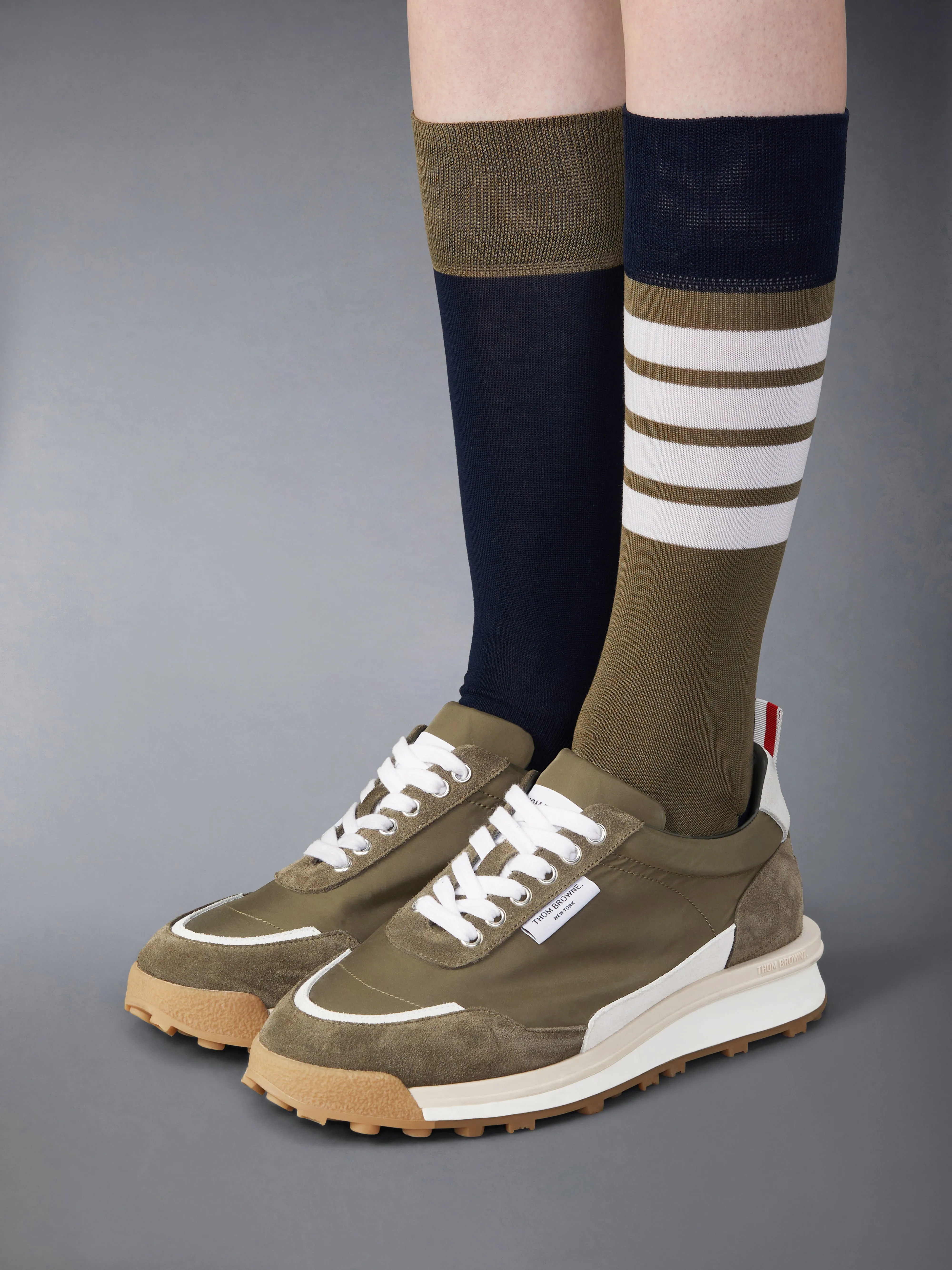 TECH NYLON ALUMNI SNEAKERS sold by Thom Browne product image thumbnail 4