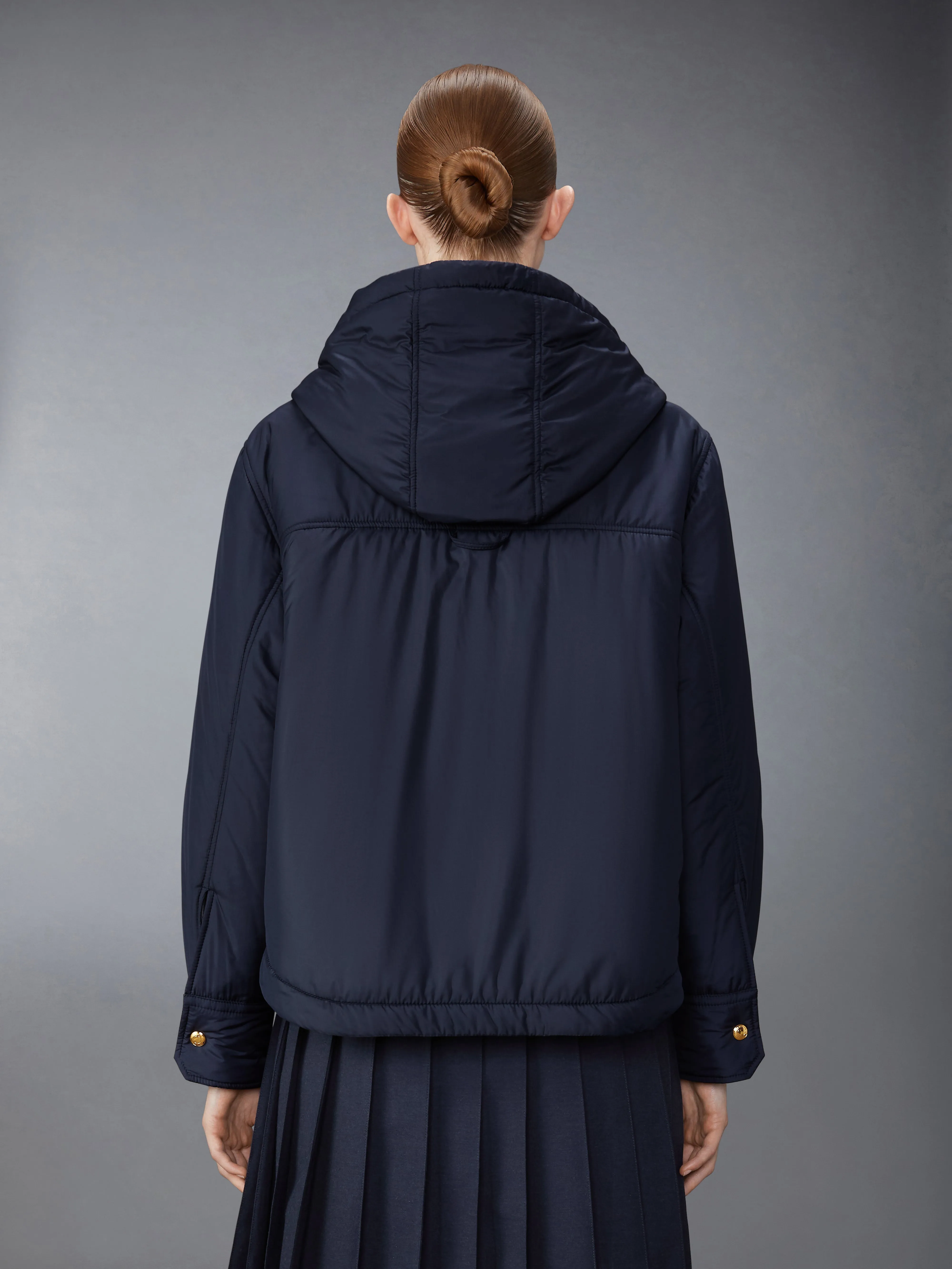 ULTRA LIGHT NYLON TECH DOWN JACKET sold by Thom Browne product image thumbnail 2