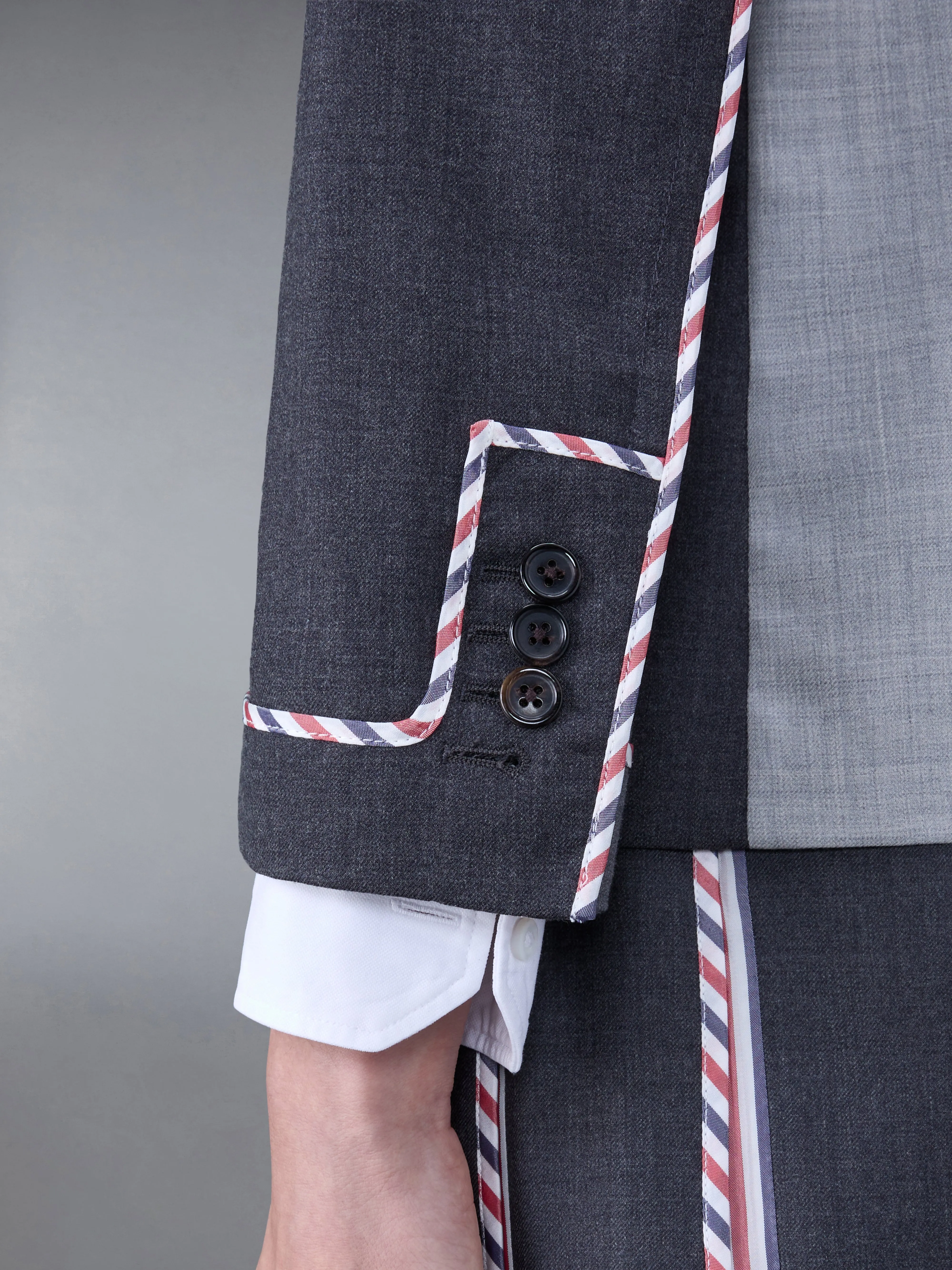 CLASSIC FUNMIX TWILL SPORTCOAT sold by Thom Browne product image thumbnail 4