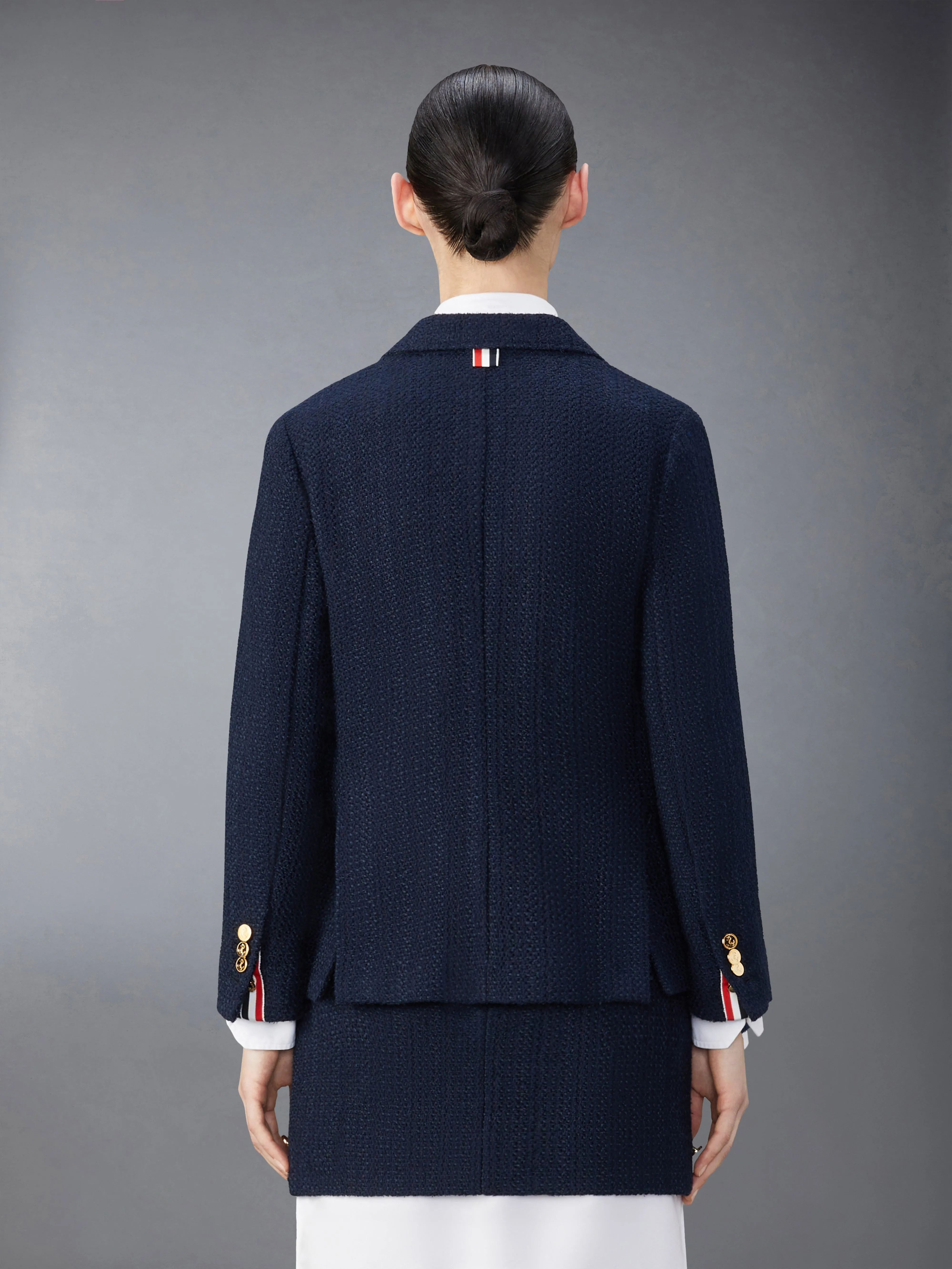 CLASSIC TWEED SPORT COAT sold by Thom Browne product image thumbnail 2