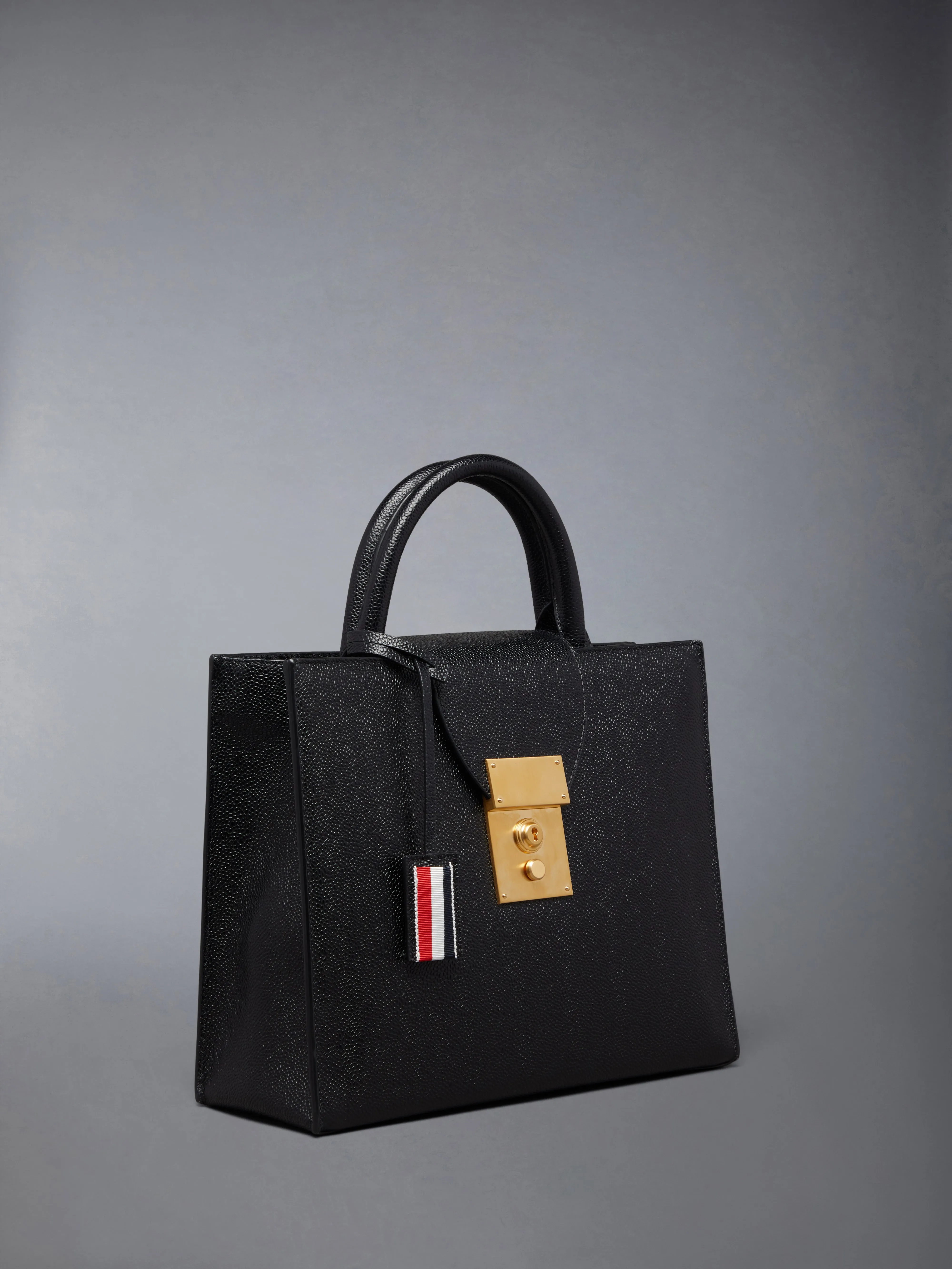 PEBBLE GRAIN SMALL MR. THOM TOTE sold by Thom Browne product image thumbnail 2