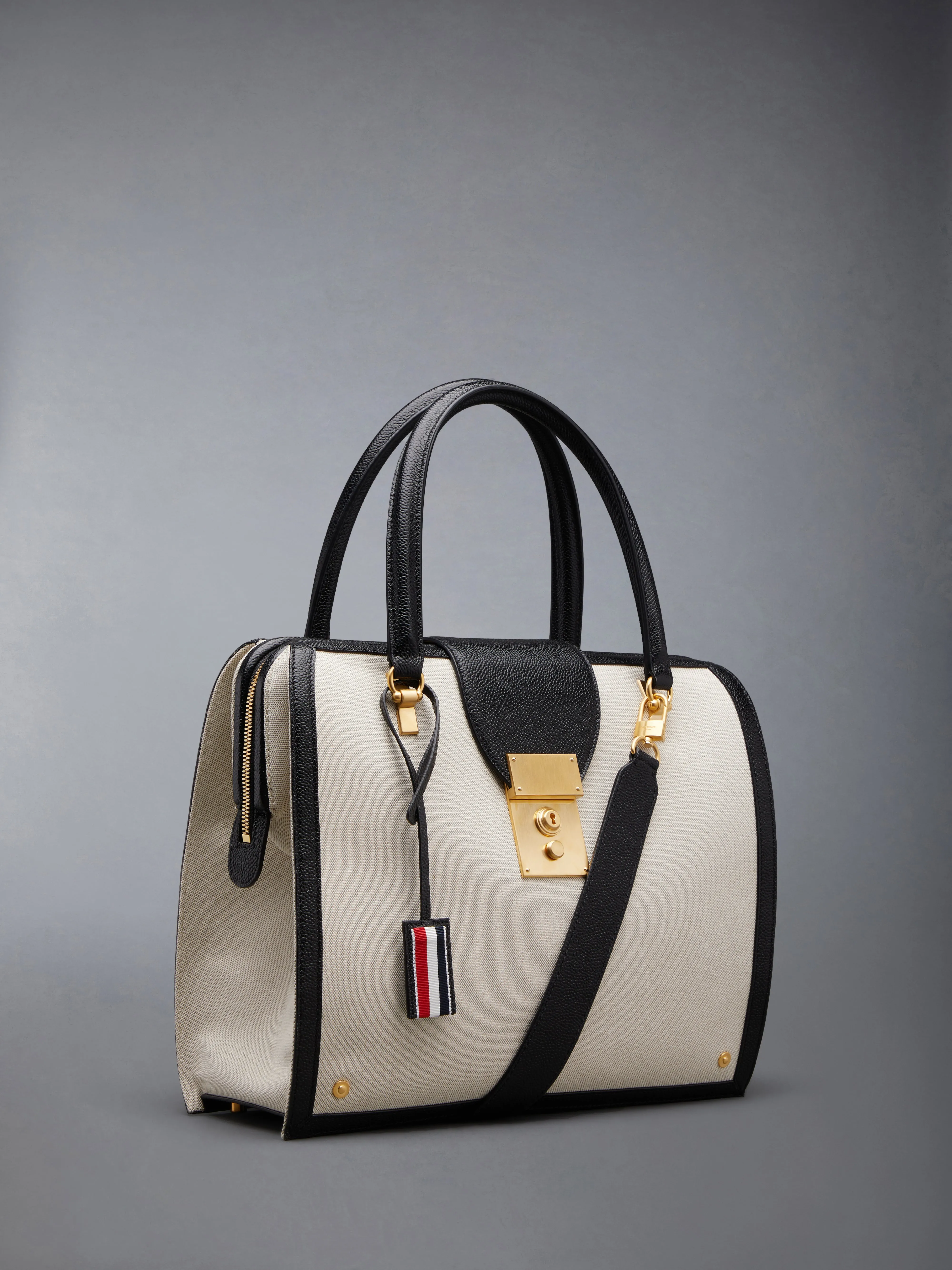 COTTON CANVAS MRS. THOM BAG sold by Thom Browne product image thumbnail 5