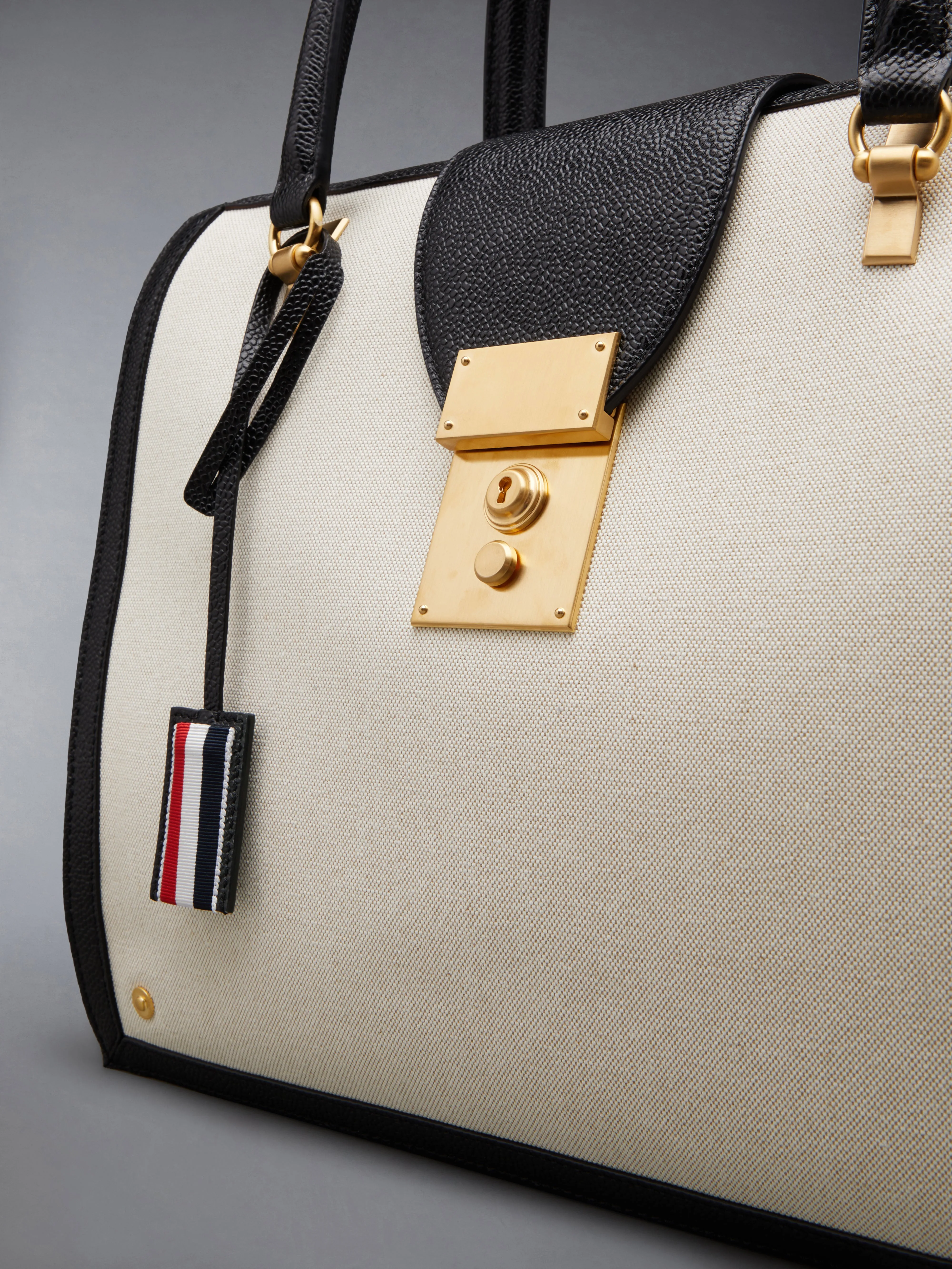 COTTON CANVAS MRS. THOM BAG sold by Thom Browne product image thumbnail 4