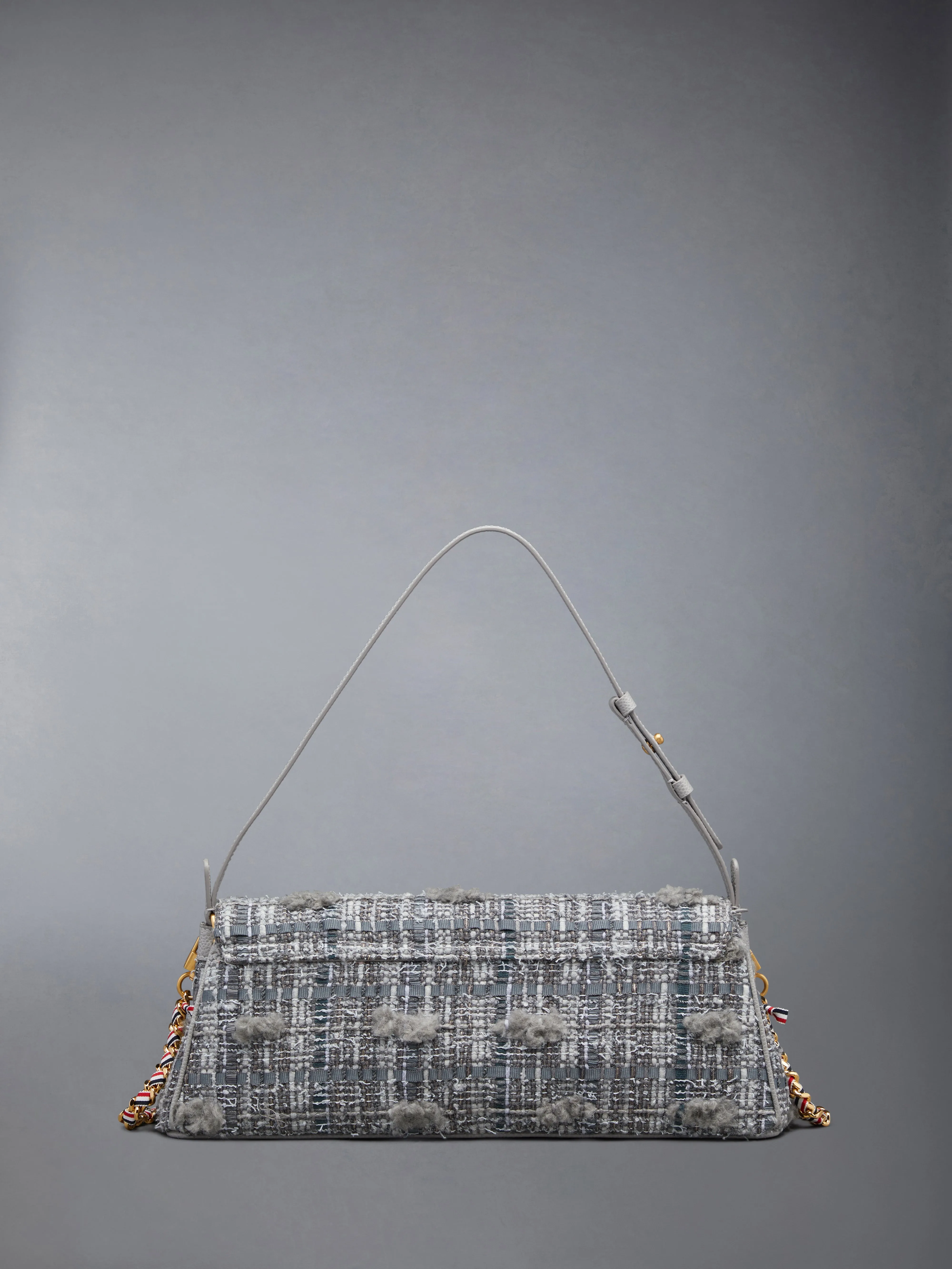 TWEED MRS. THOM BAGUETTE CLUTCH sold by Thom Browne product image thumbnail 3