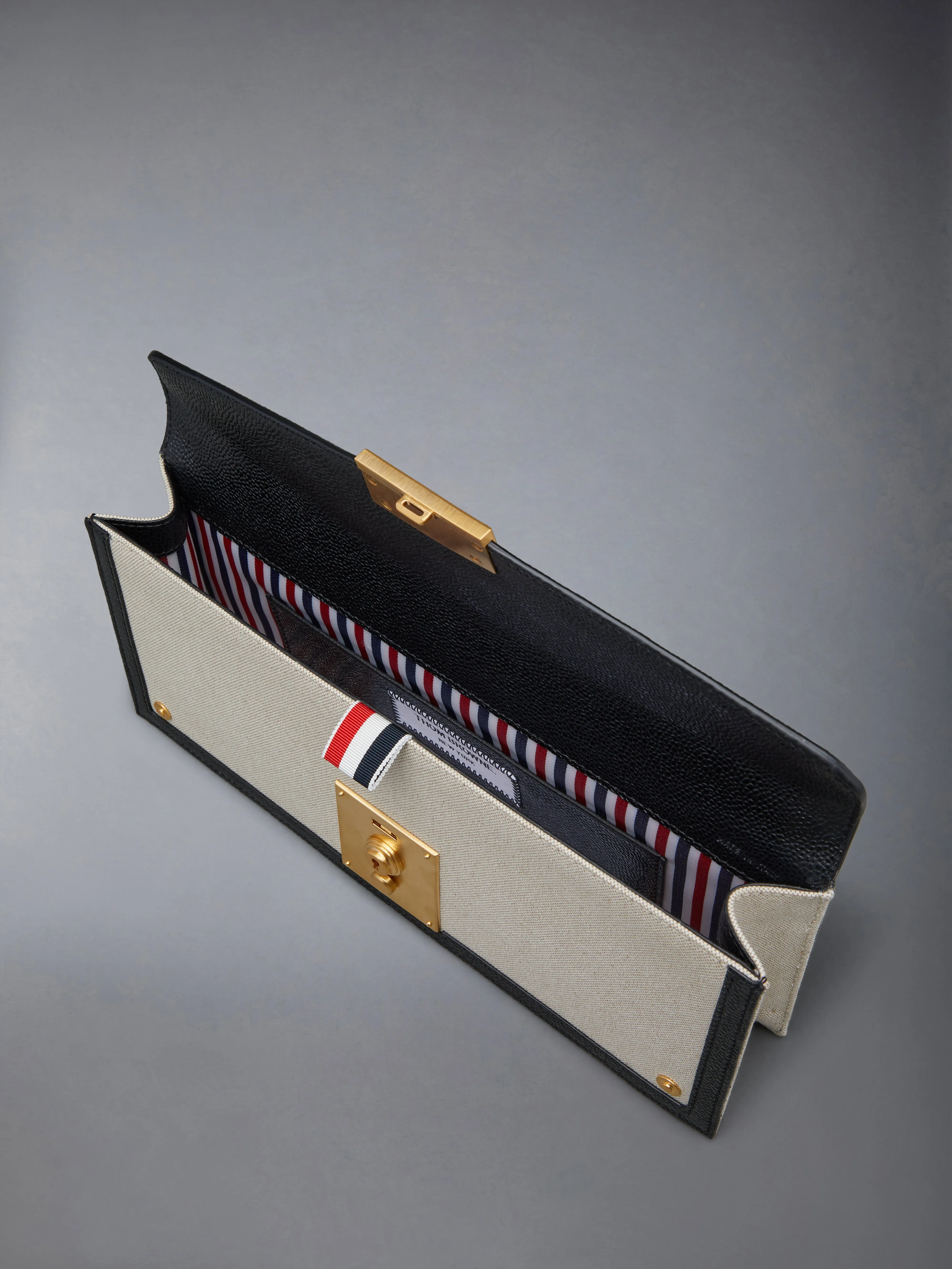 COTTON CANVAS MRS. THOM BAGUETTE BAG sold by Thom Browne product image thumbnail 5