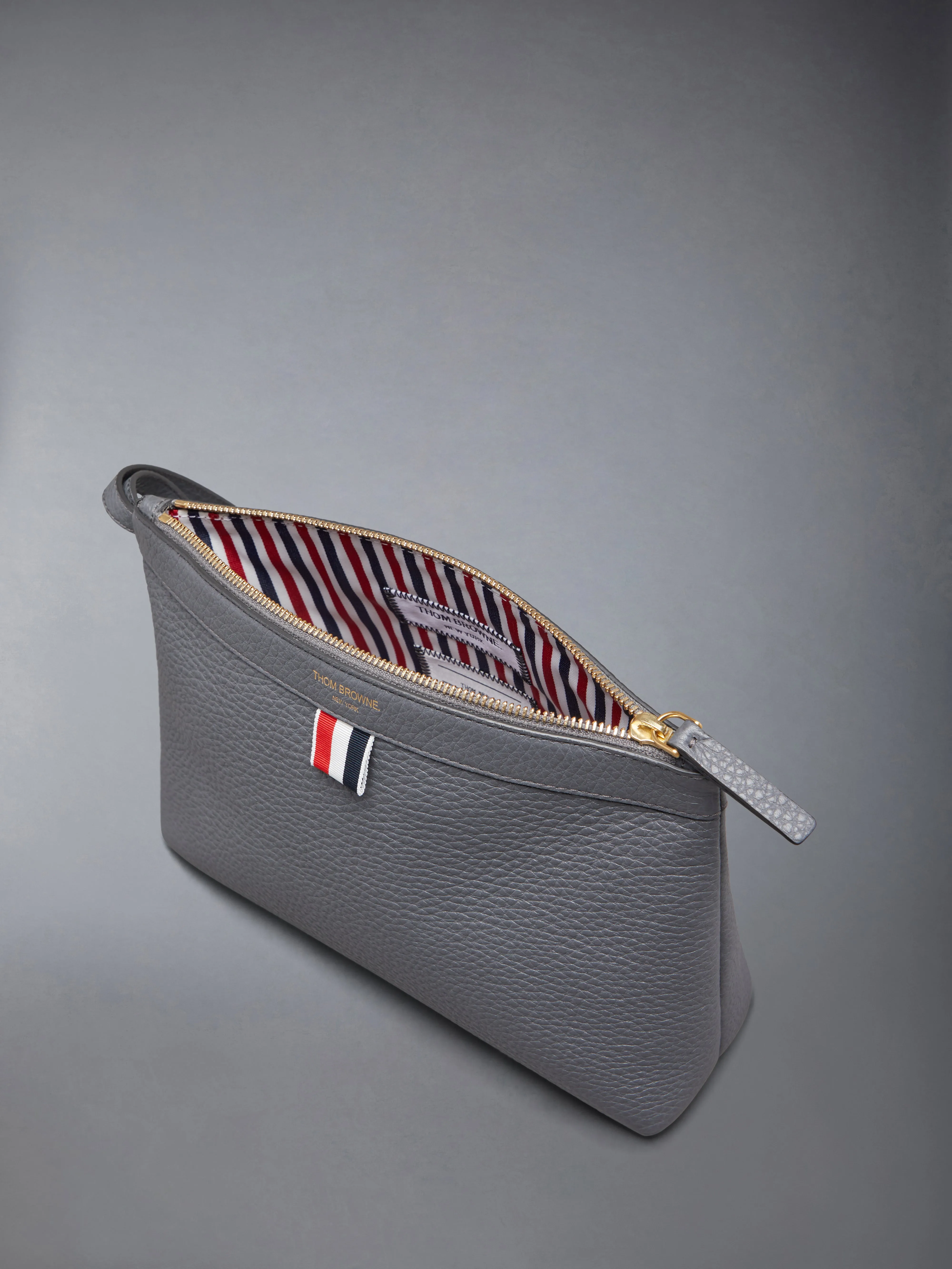 SOFT PEBBLE GRAIN TOILETRY CASE sold by Thom Browne product image thumbnail 5