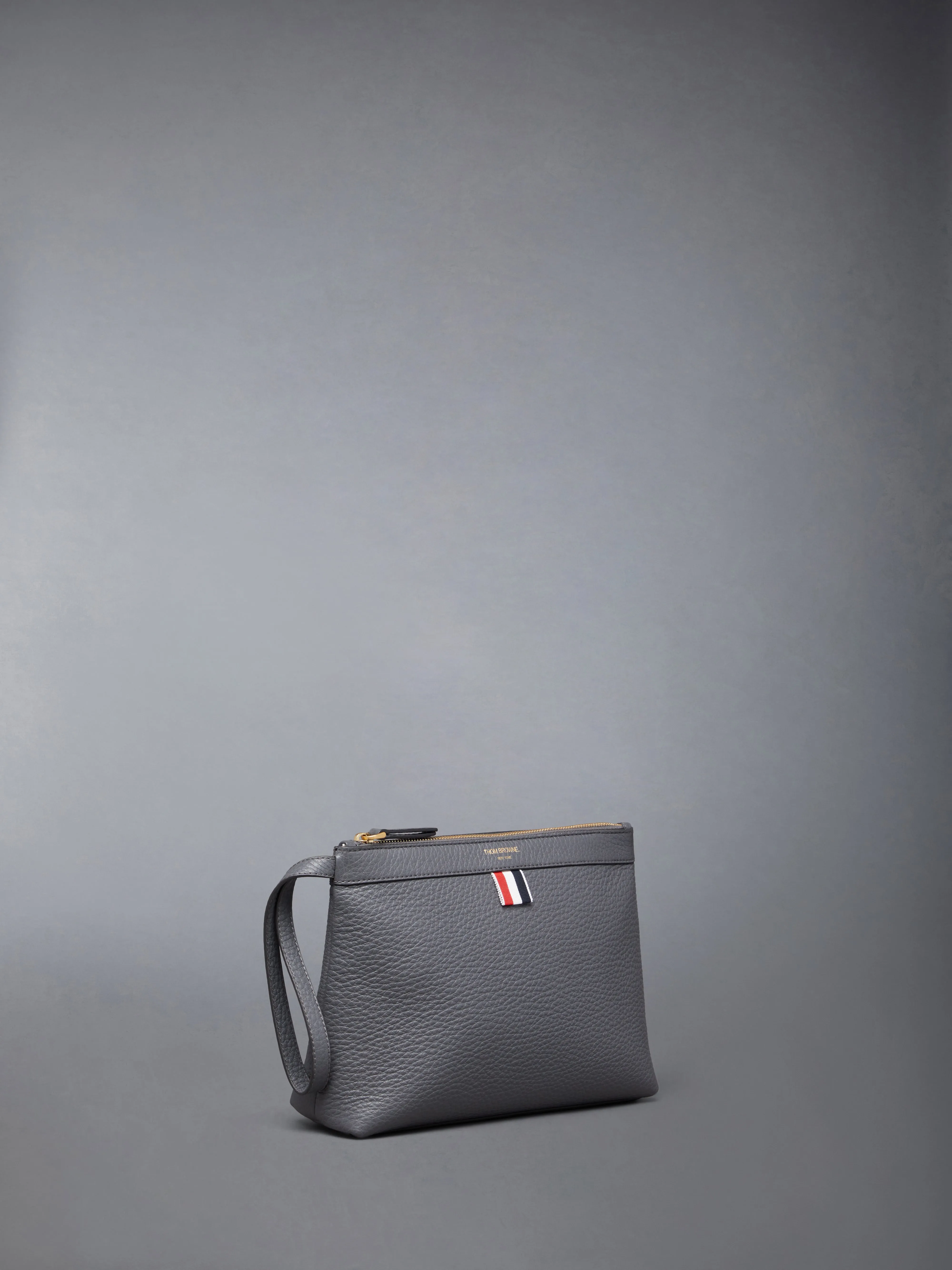 SOFT PEBBLE GRAIN TOILETRY CASE sold by Thom Browne product image thumbnail 2
