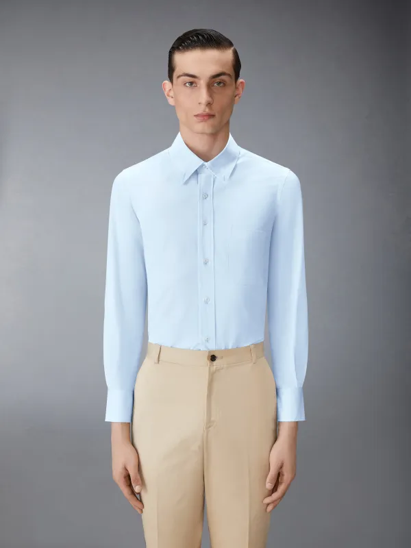 SOLID POPLIN CLASSIC SHIRT sold by Thom Browne