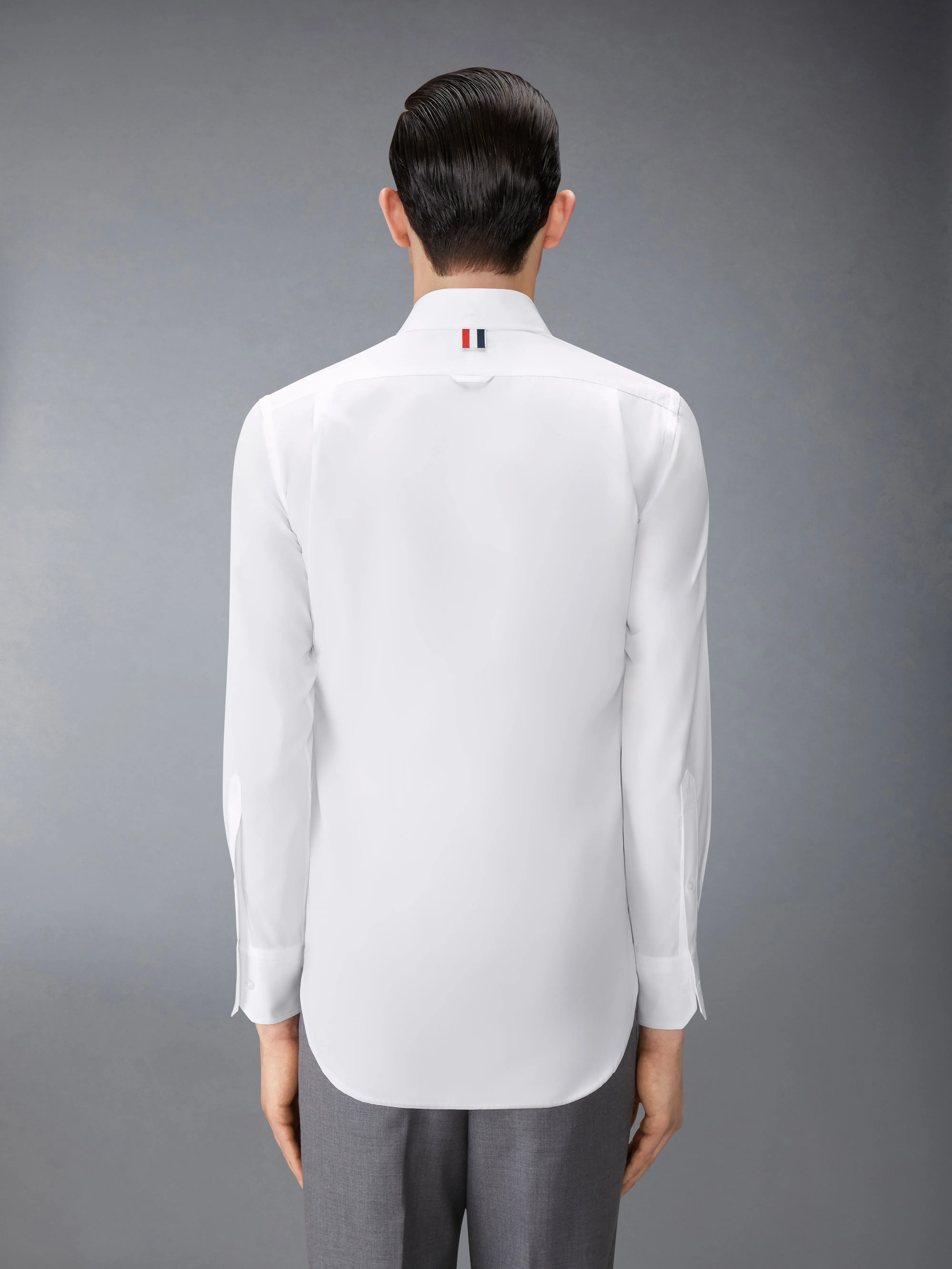SOLID POPLIN CLASSIC SHIRT sold by Thom Browne product image thumbnail 3