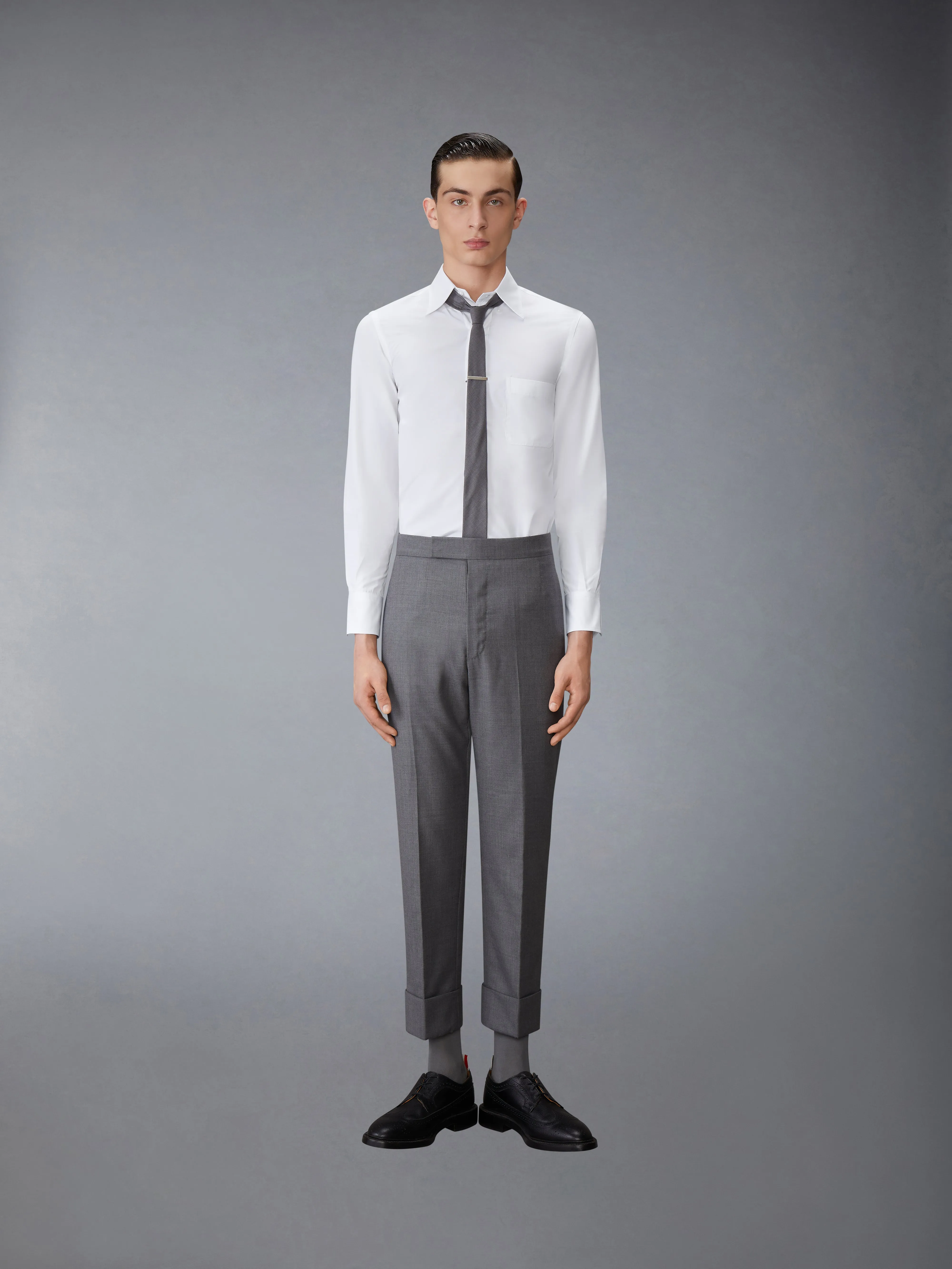 SOLID POPLIN CLASSIC SHIRT sold by Thom Browne product image thumbnail 4