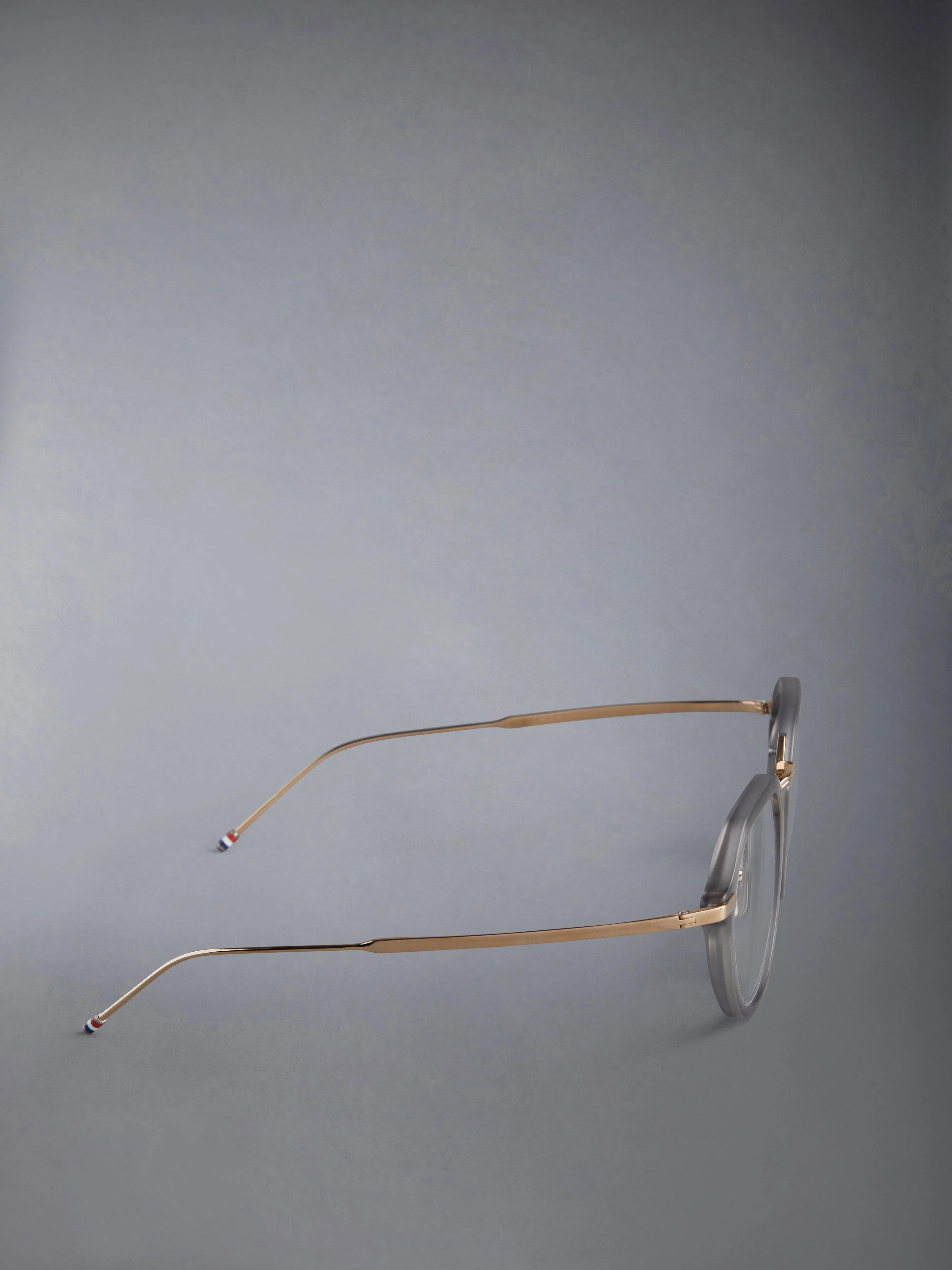 ACETATE AND TITANIUM ROUND EYEGLASSES sold by Thom Browne product image thumbnail 4