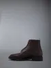 BOX CALF LIGHTWEIGHT RUBBER SOLECLASSIC WINGTIP BOOTS sold by Thom Browne