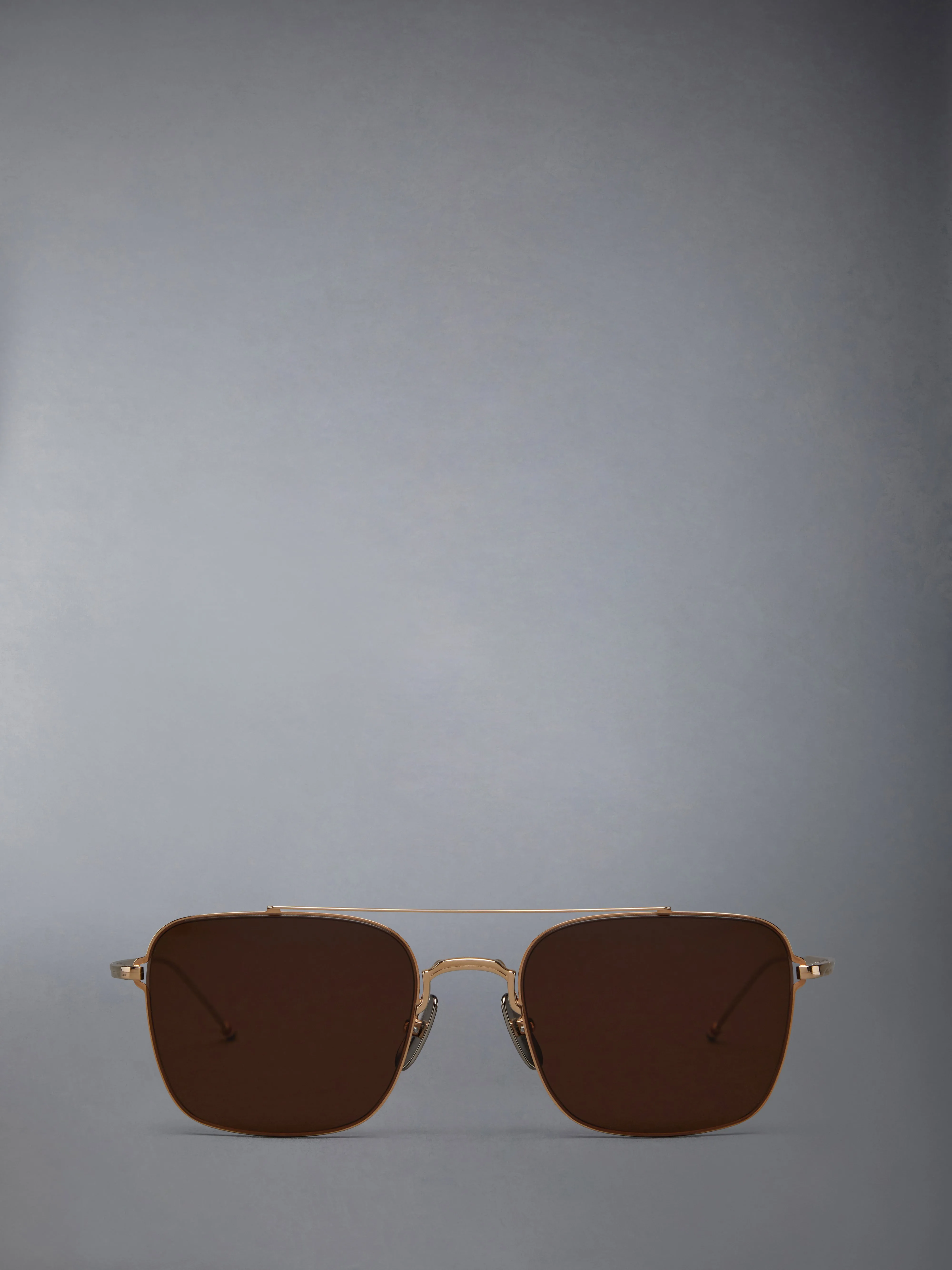 TITANIUM AVIATOR SUNGLASSES sold by Thom Browne