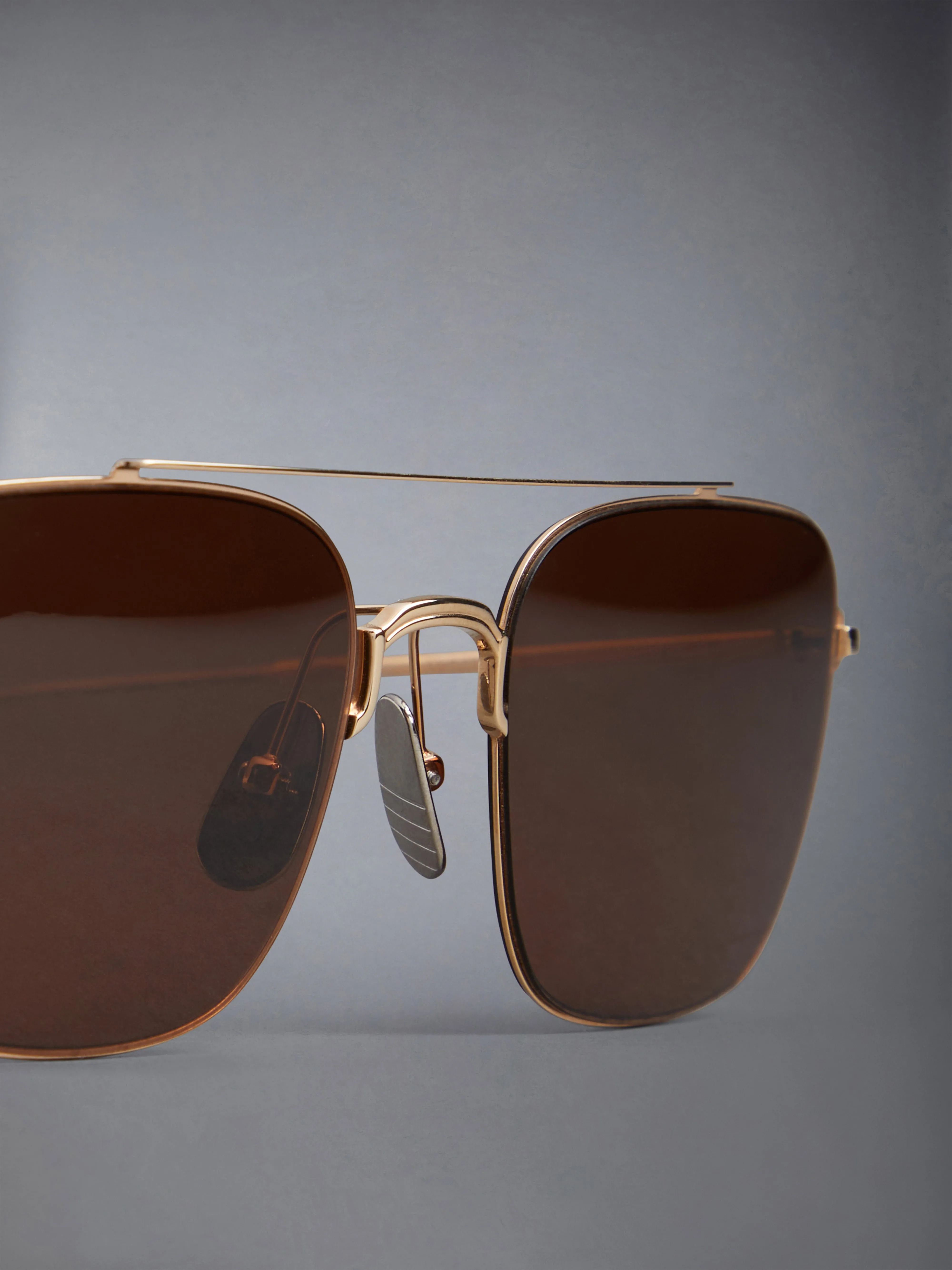 TITANIUM AVIATOR SUNGLASSES sold by Thom Browne product image thumbnail 5